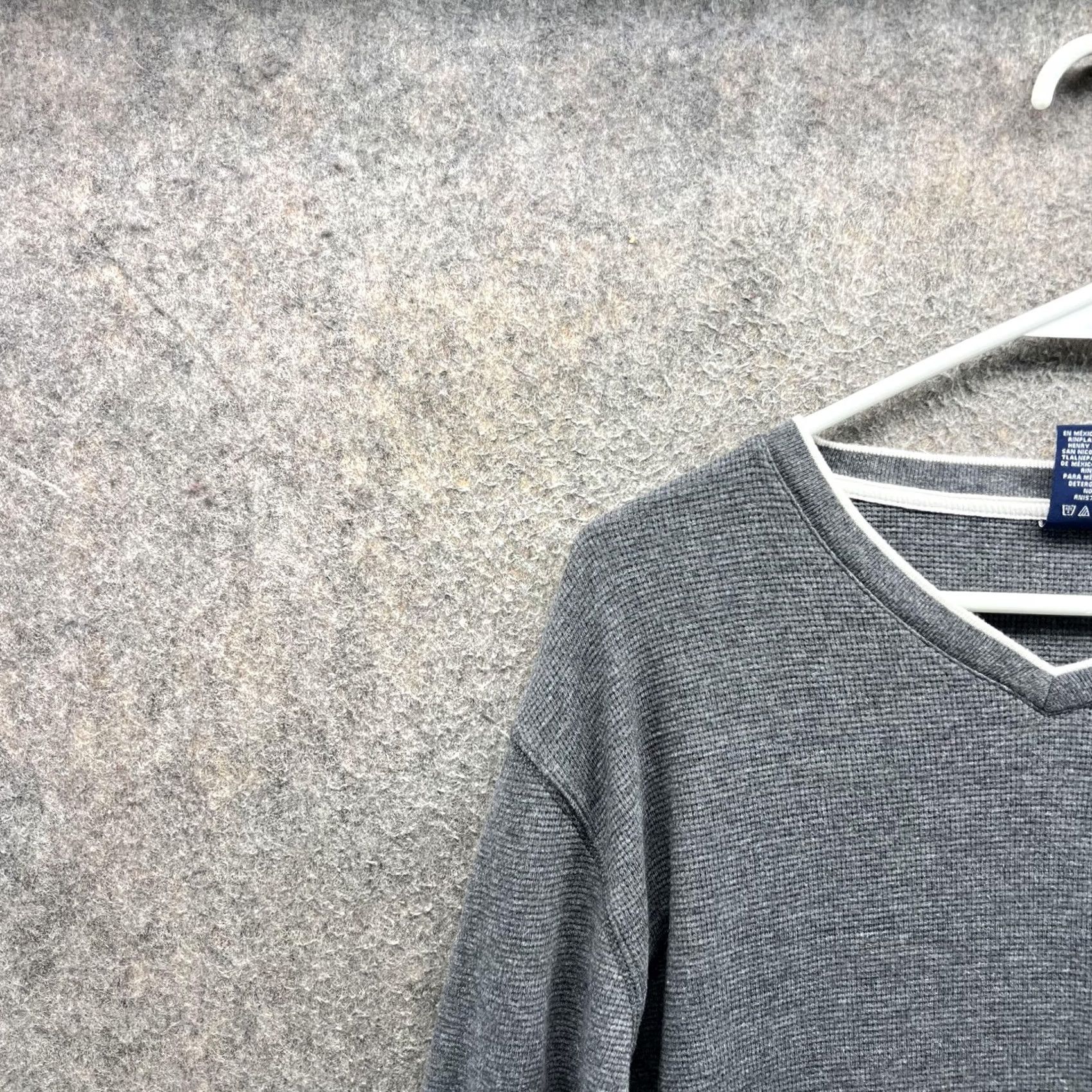 Polo Ralph Lauren Polo Ralph Lauren Pajama Top Mens M Gray Waffle Knit Sleepwear Lounge Pajama Top Embroidered Logo Mens Clothing Size US M / EU 48-50 / 2 - 7 Thumbnail