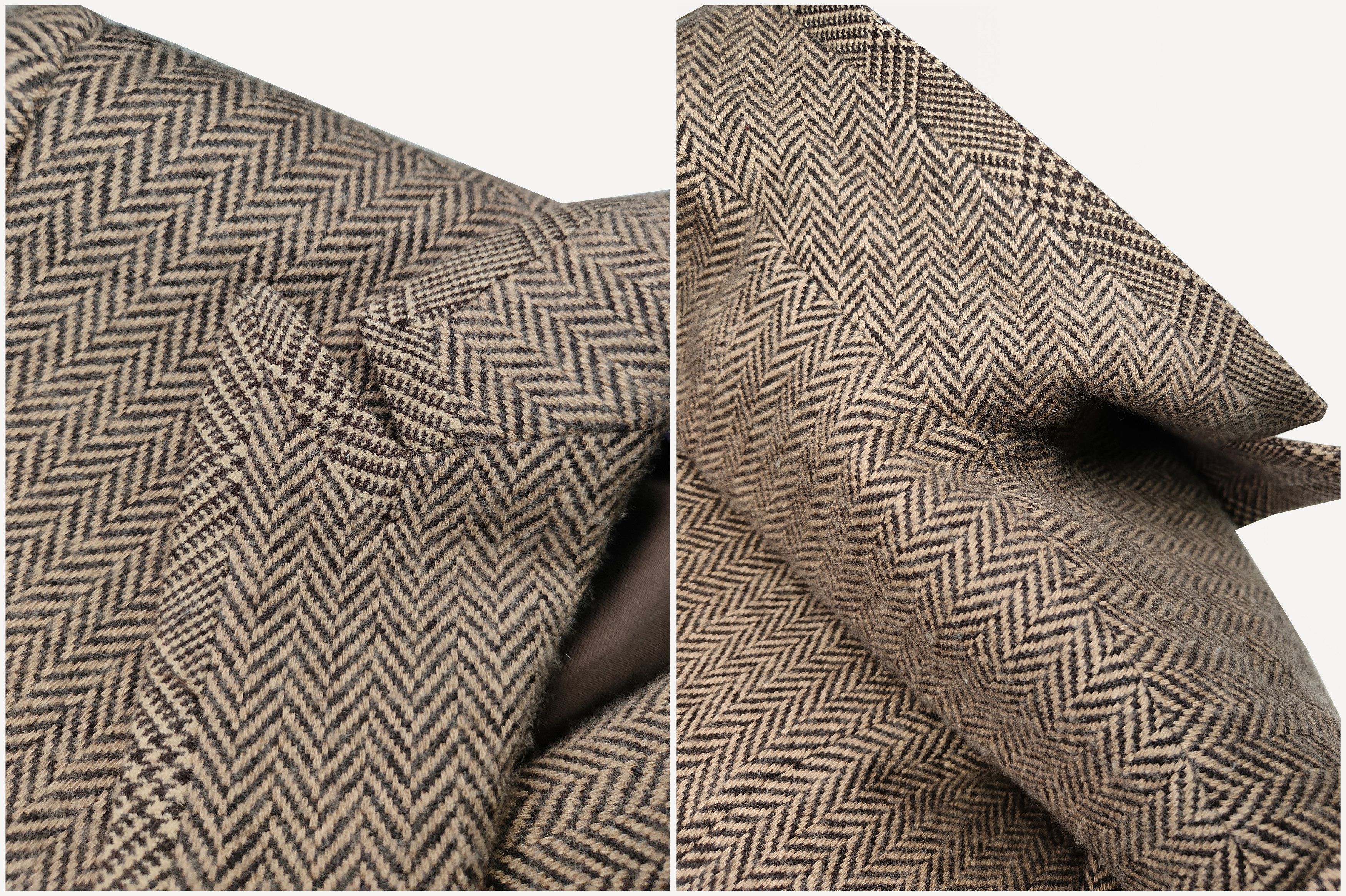 Ralph Lauren Purple Label RALPH LAUREN COLLECTION _ F/W 2003 _CASHMERE _ HERRINGBONE Size M / US 6-8 / IT 42-44 - 6 Thumbnail