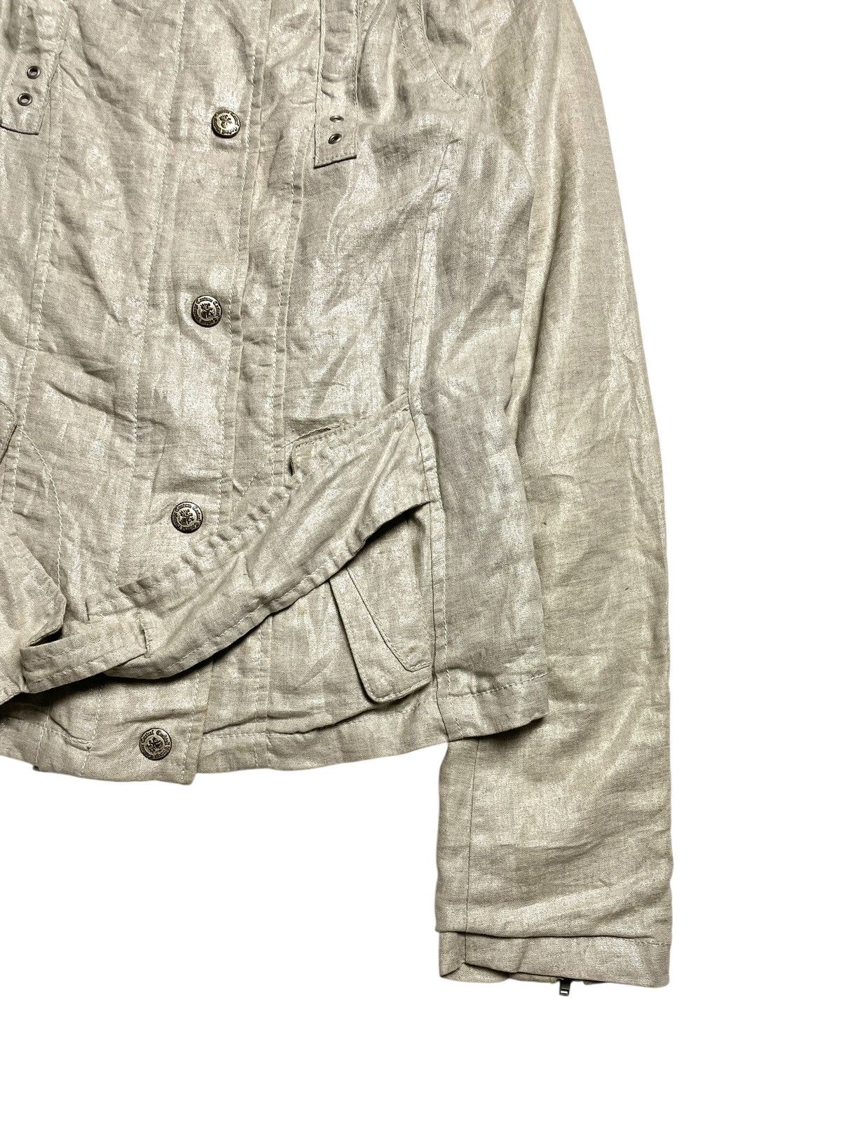 If Six Was Nine 2000’s Cocktail - Vkei Style Linen Jacket Size US S / EU 44-46 / 1 - 4 Thumbnail