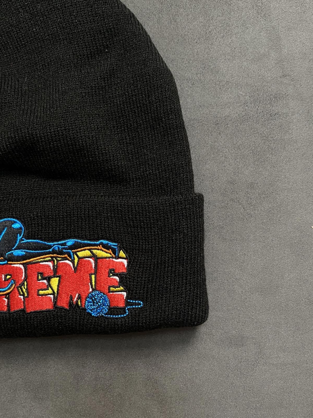 Supreme Deadstock FW22 Supreme Catwoman Logo Black Beanie Hats OS Size ONE SIZE - 3 Thumbnail
