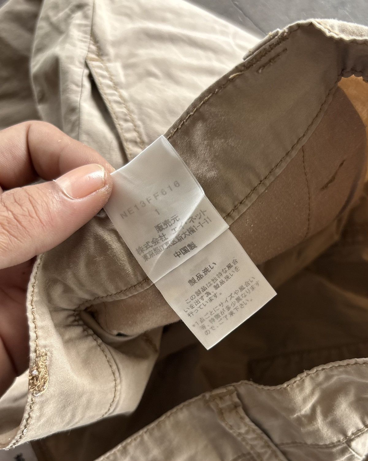 Issey Miyake Hangten Cargo Flared Denim Pants Size US 30 / EU 46 - 6 Thumbnail