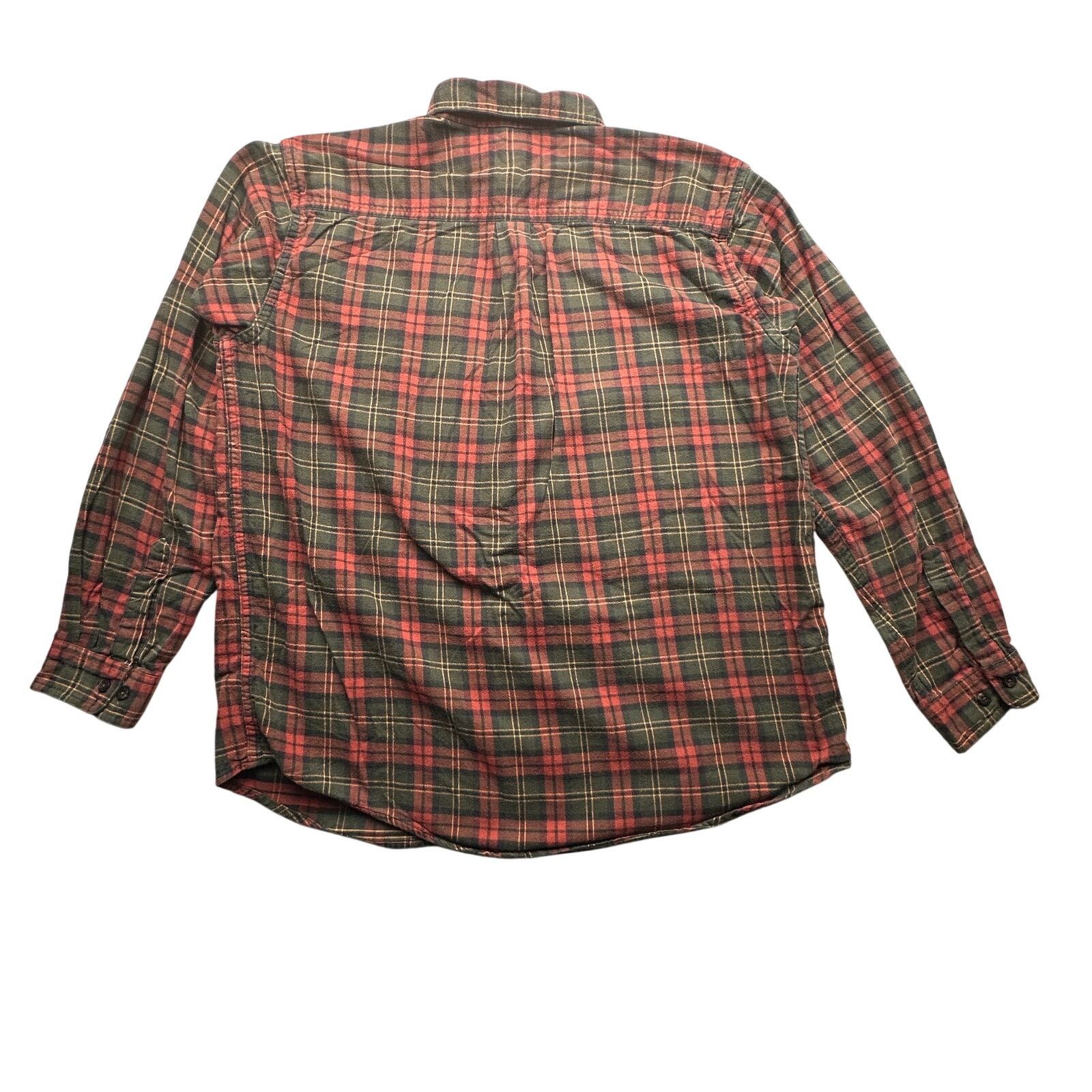 L.L. Bean LL Bean Plaid Flannel Shirt Mens Large Button Up Red Green Size US L / EU 52-54 / 3 - 2 Thumbnail