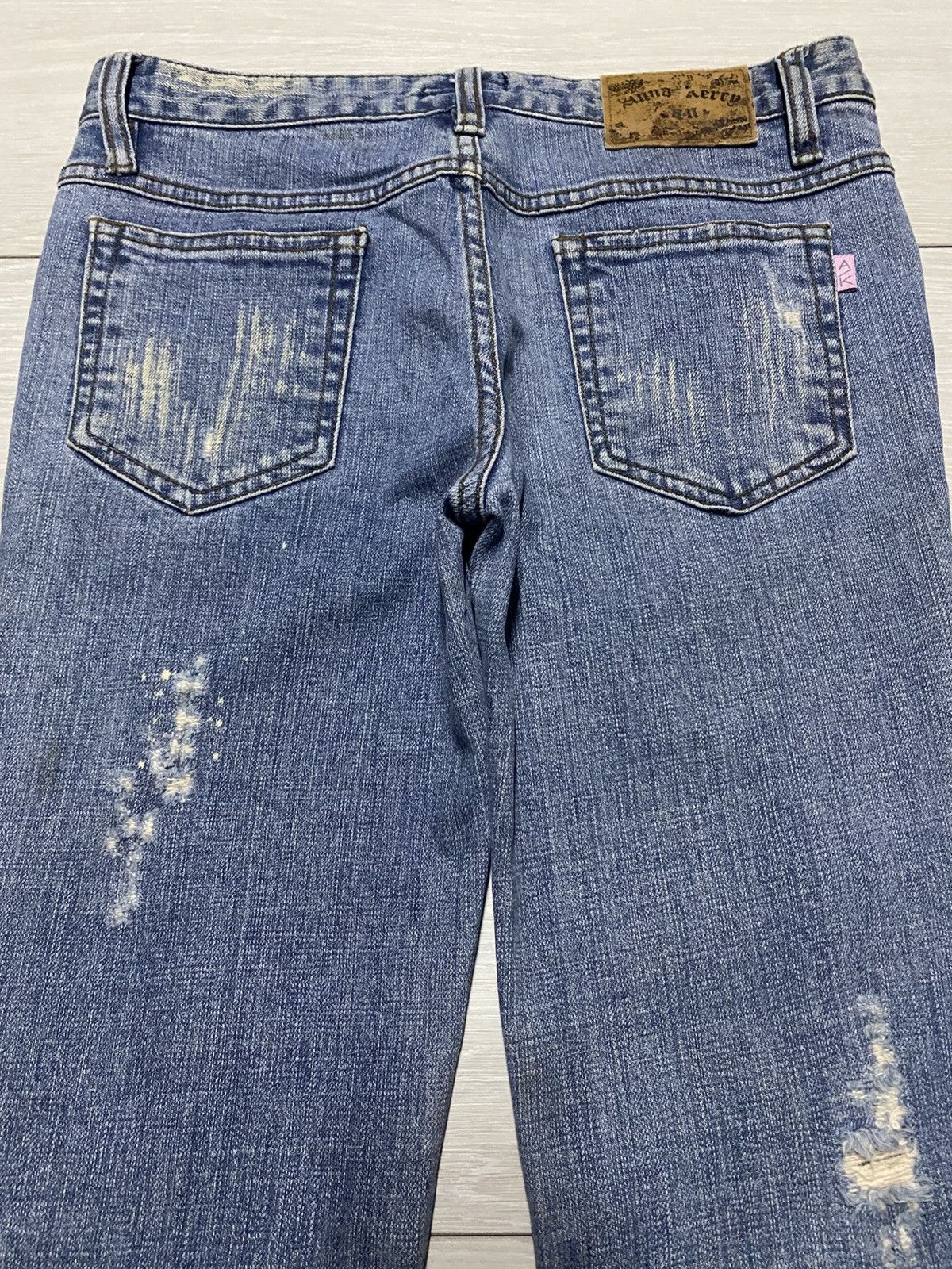 Japanese Brand Woman Vintage Japanese Brand Anna Kerry Distressed Jeans Size US 28 / EU 44 - 4 Thumbnail