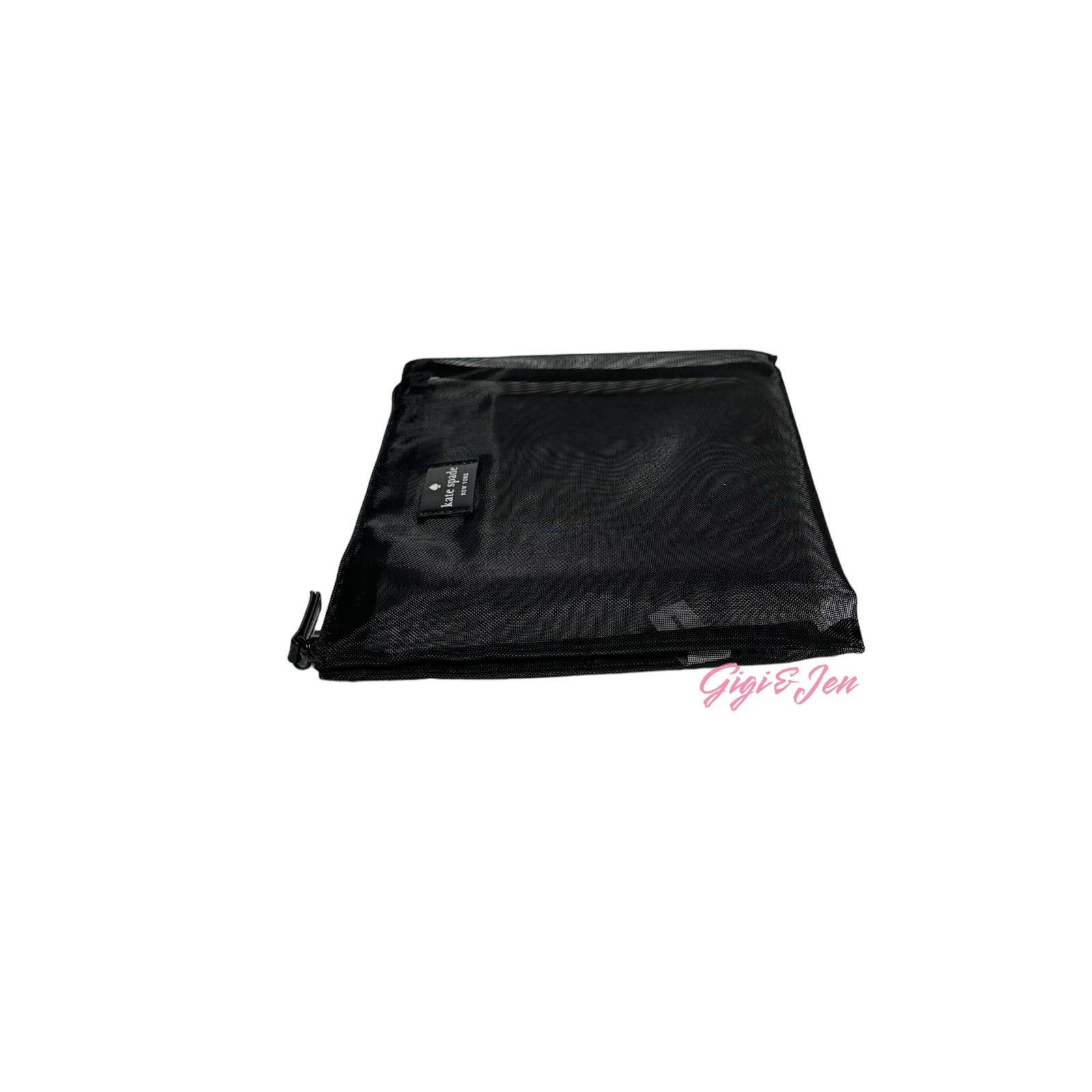 Kate Spade Kate Spade mesh black pouch New Size ONE SIZE - 3 Thumbnail
