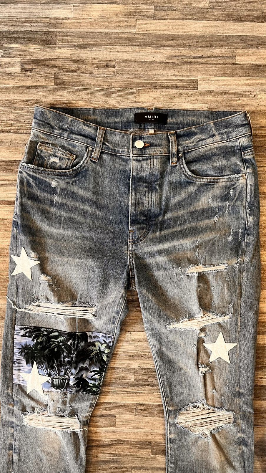 Amiri AMIRI jeans Star Patch Size US 33 - 5 Thumbnail