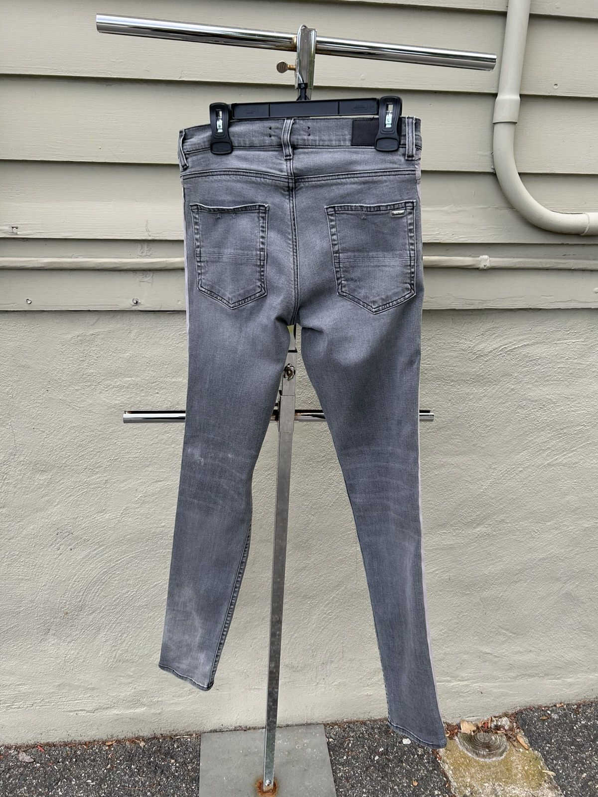 Amiri Amiri jeans grey stripe Size US 31 - 7 Thumbnail