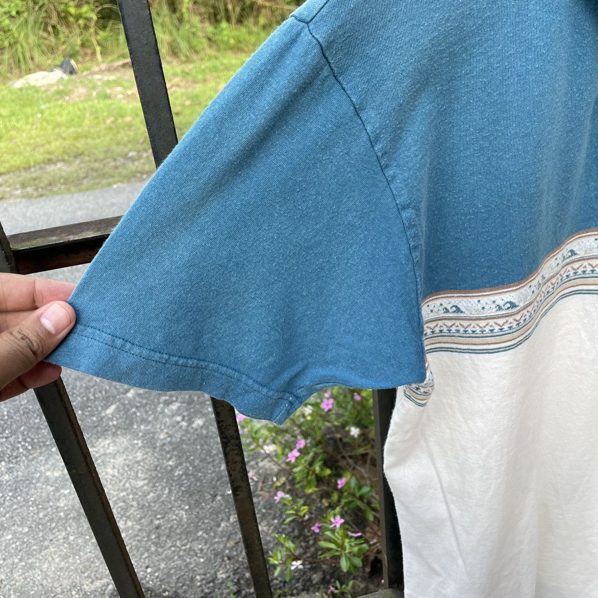 Hang Ten × Vintage 🔥Vintage Hang Ten Two Tone Surf Skate Polos Shirts Size US M / EU 48-50 / 2 - 8 Thumbnail