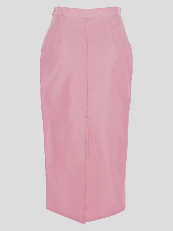 Marni o1y1125 Midi Skirt in Pink Size 25" / US 0 / IT 36 - 2 Thumbnail