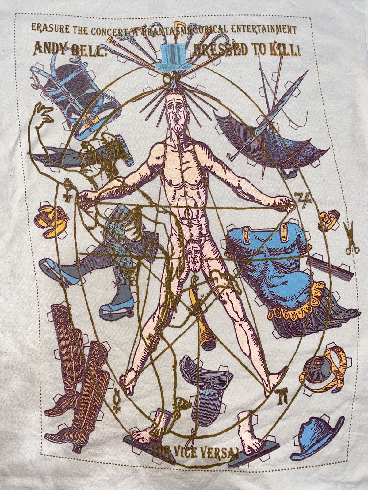 Band Tees VINTAGE 90S ERASURE T-SHIRT Size US XL / EU 56 / 4 - 3 Thumbnail