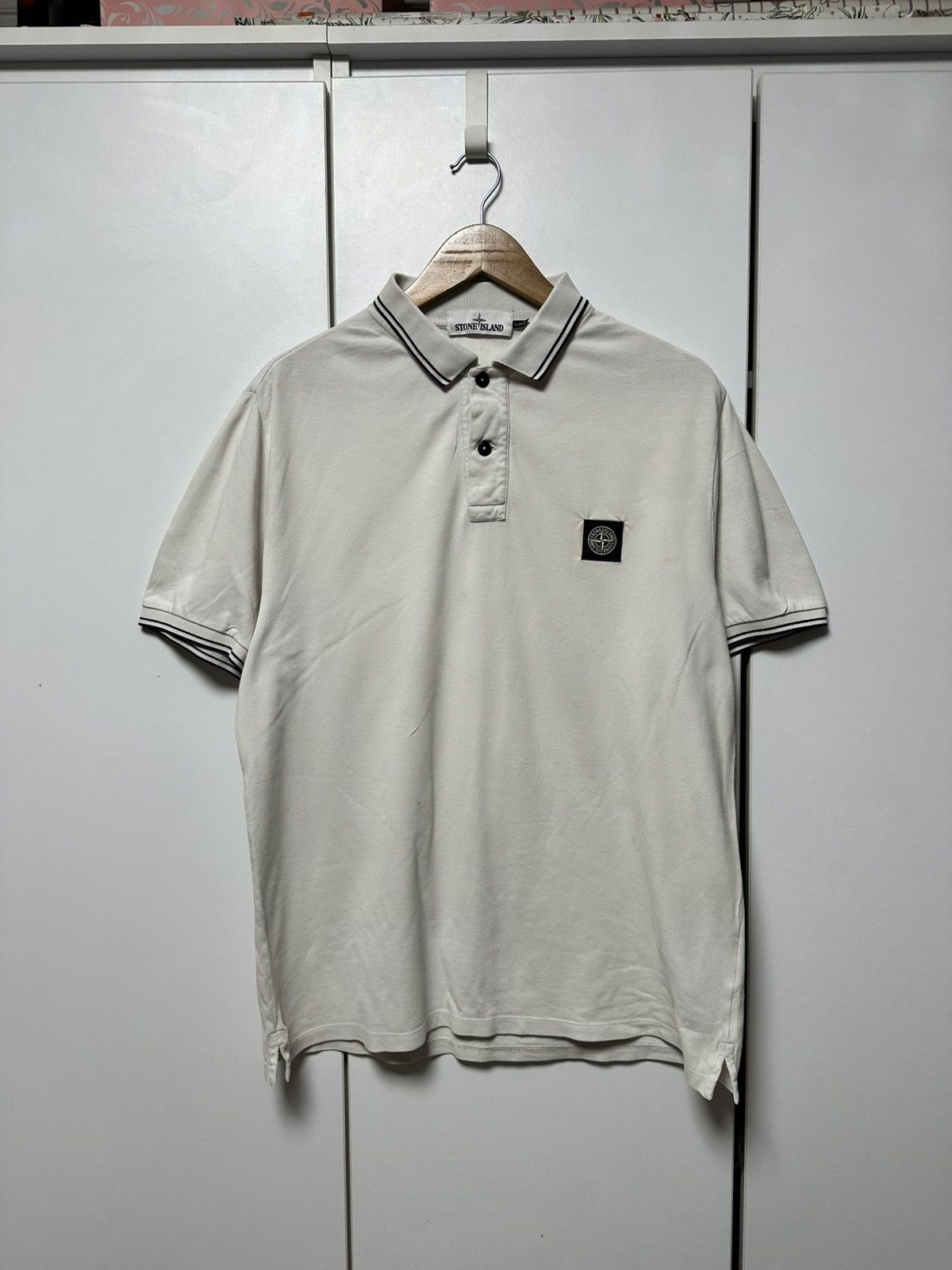 Stone Island Stone Island Polo T-Shirts Streetwear Vintage Size US XL / EU 56 / 4 - 1 Thumbnail