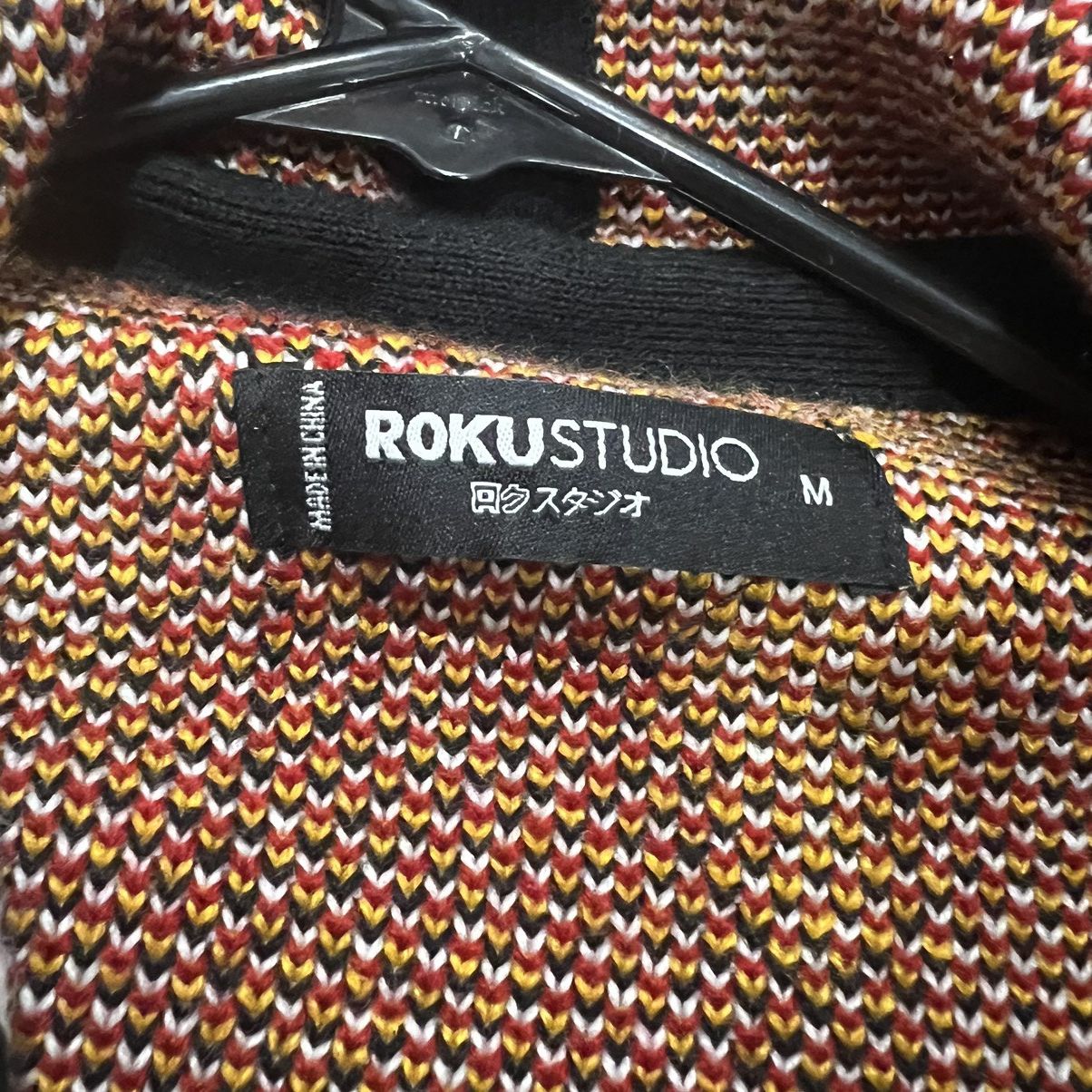 Other ROKU STUDIOS “ABSTRACT EYES” ZIP UP HOODIE Size US M / EU 48-50 / 2 - 7 Thumbnail