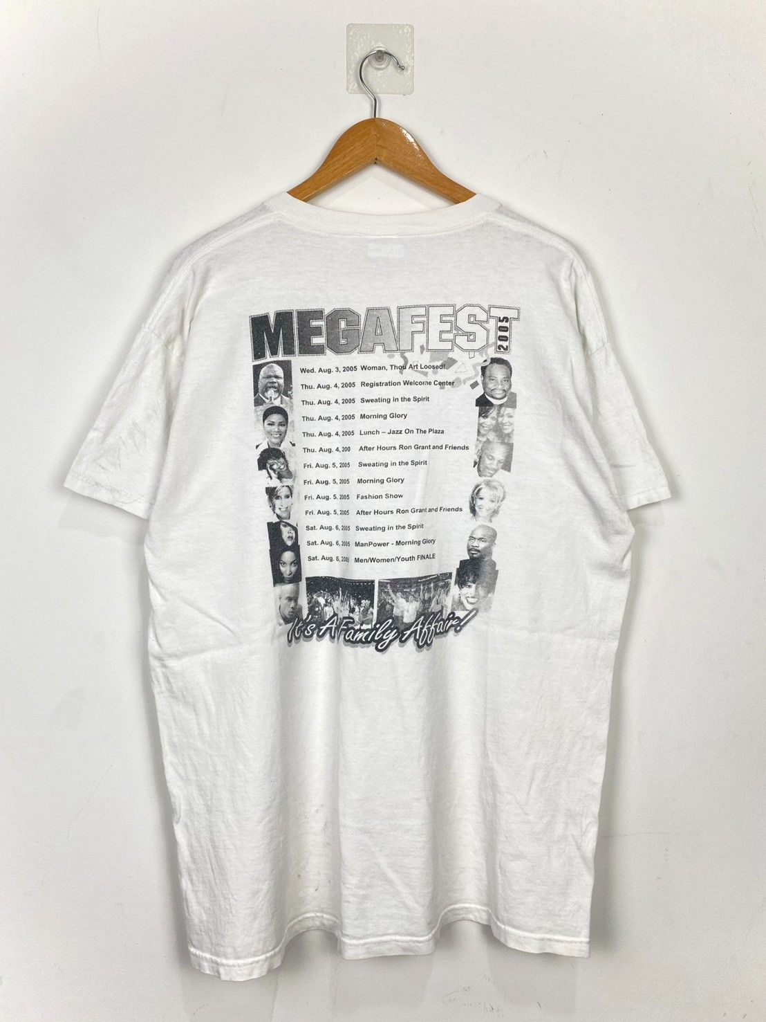 Rap Tees Vintage Atlanta Mega Fest T-Shirts XL DO2189 Size US XL / EU 56 / 4 - 6 Thumbnail