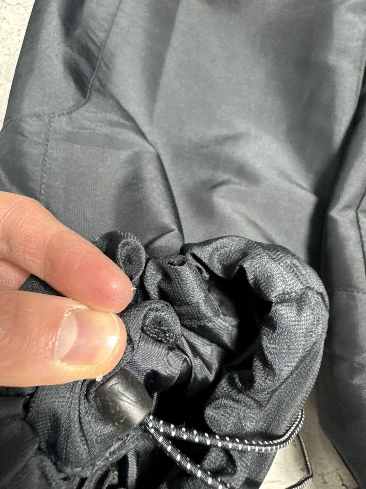 Nike Nike Vintage Nylon Baggy Track Pants Black Swoosh Drill Size US 30 / EU 46 - 7 Thumbnail