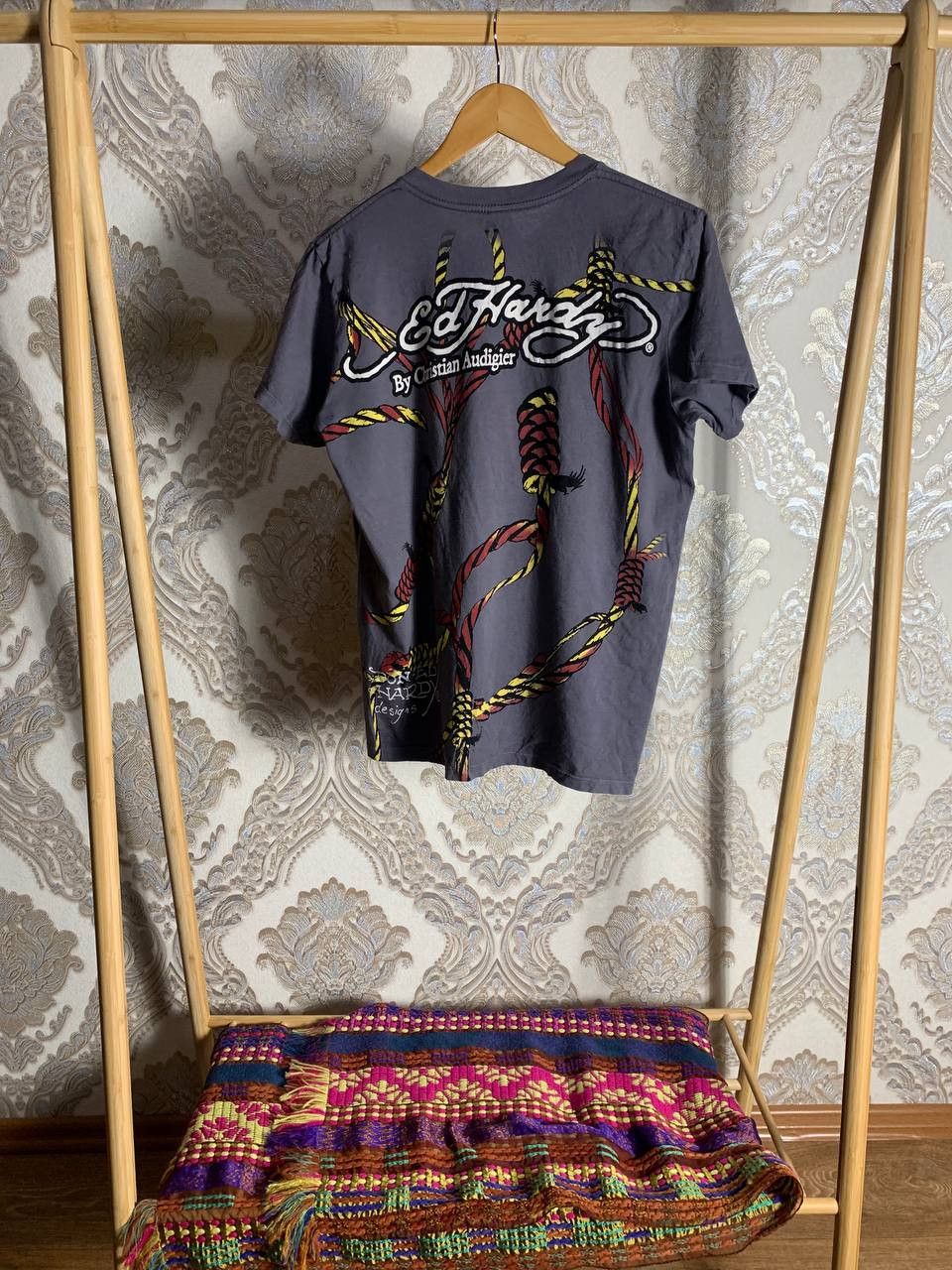 Ed Hardy Vintage Ed Hardy by Christian Audigier Designer Y2K 90s Size US S / EU 44-46 / 1 - 7 Thumbnail