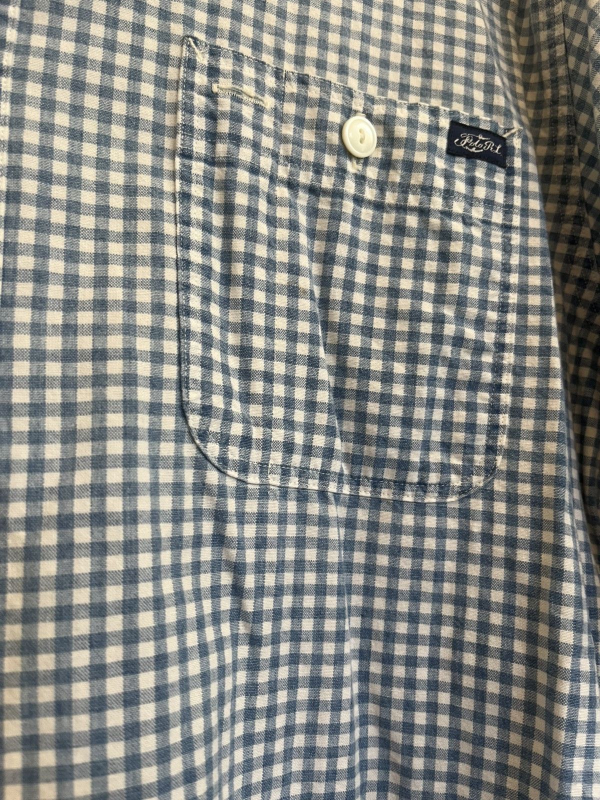 Polo Ralph Lauren Vintage Polo RL Short Sleeve Gingham Button Down Size L Size US L / EU 52-54 / 3 - 2 Thumbnail