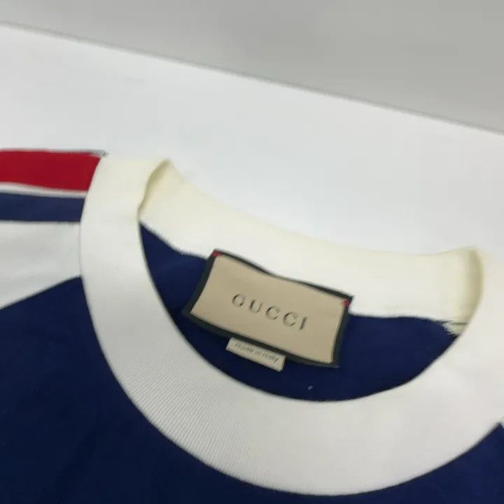 Gucci Gucci Gucci SS23 Logo Striped Short Sleeve T-Shirt -2506 Size US L / EU 52-54 / 3 - 5 Thumbnail