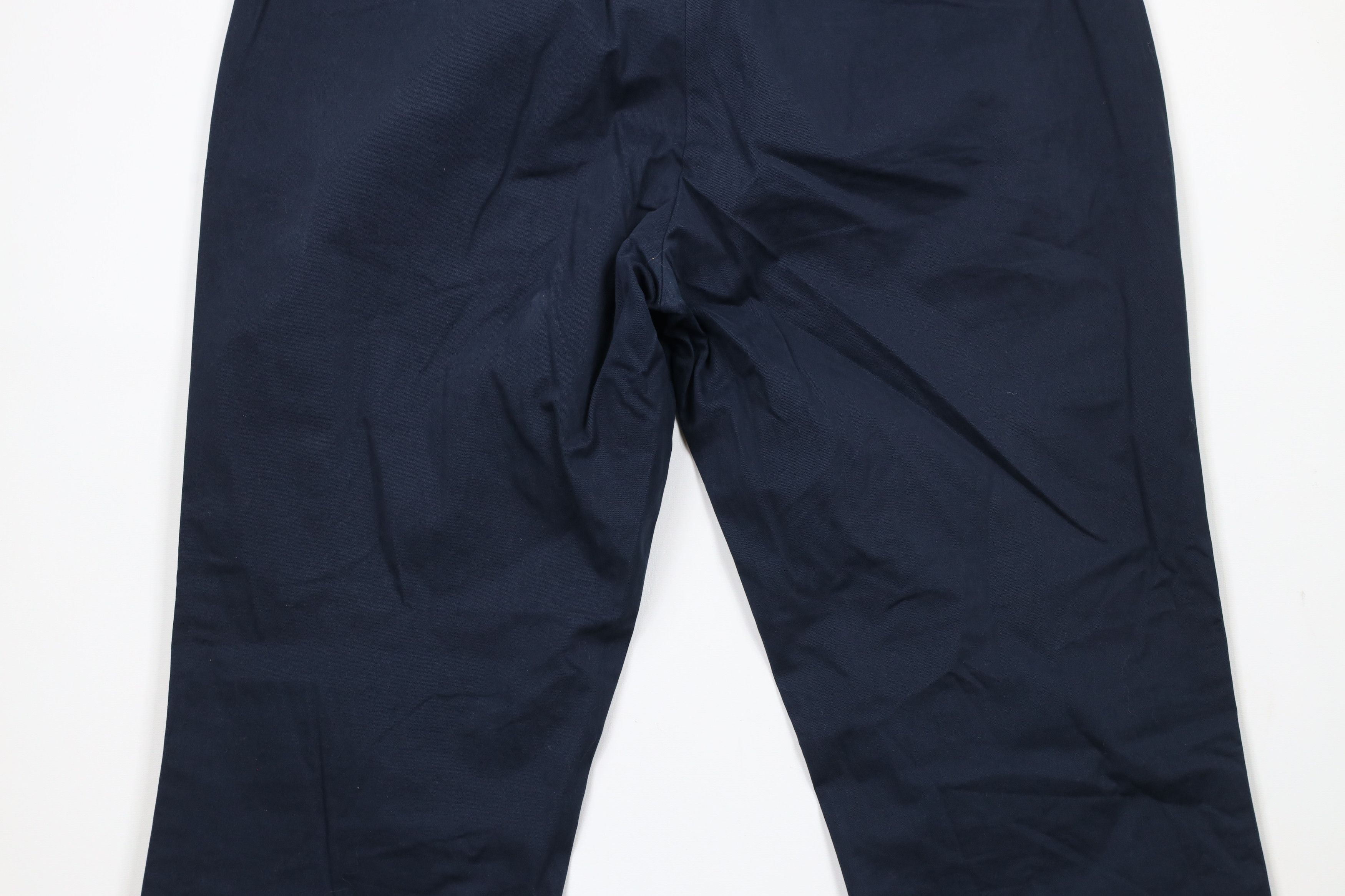 Vineyard Vines × Vintage Vineyard Vines Flat Front Breaker Chino Pants Navy Blue Size US 38 / EU 54 - 11 Thumbnail
