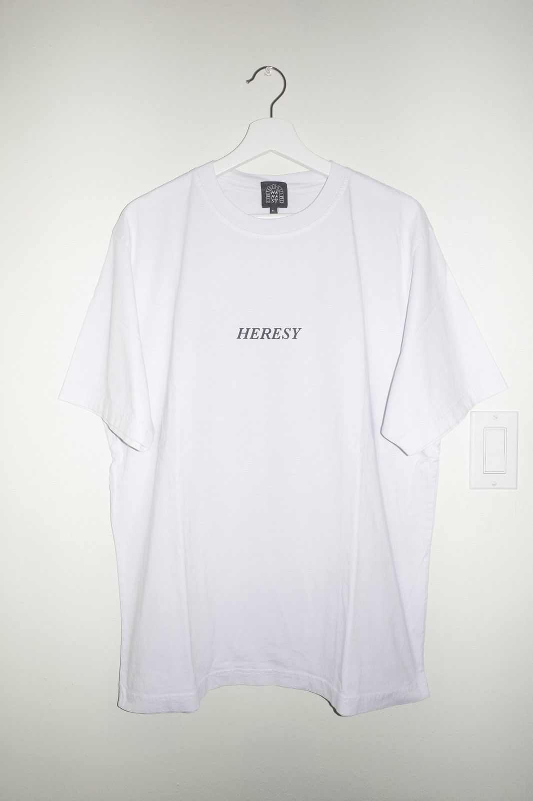 HERESY Heresy Logo with Stick Man T-Shirt Size US XL / EU 56 / 4 - 2 Thumbnail