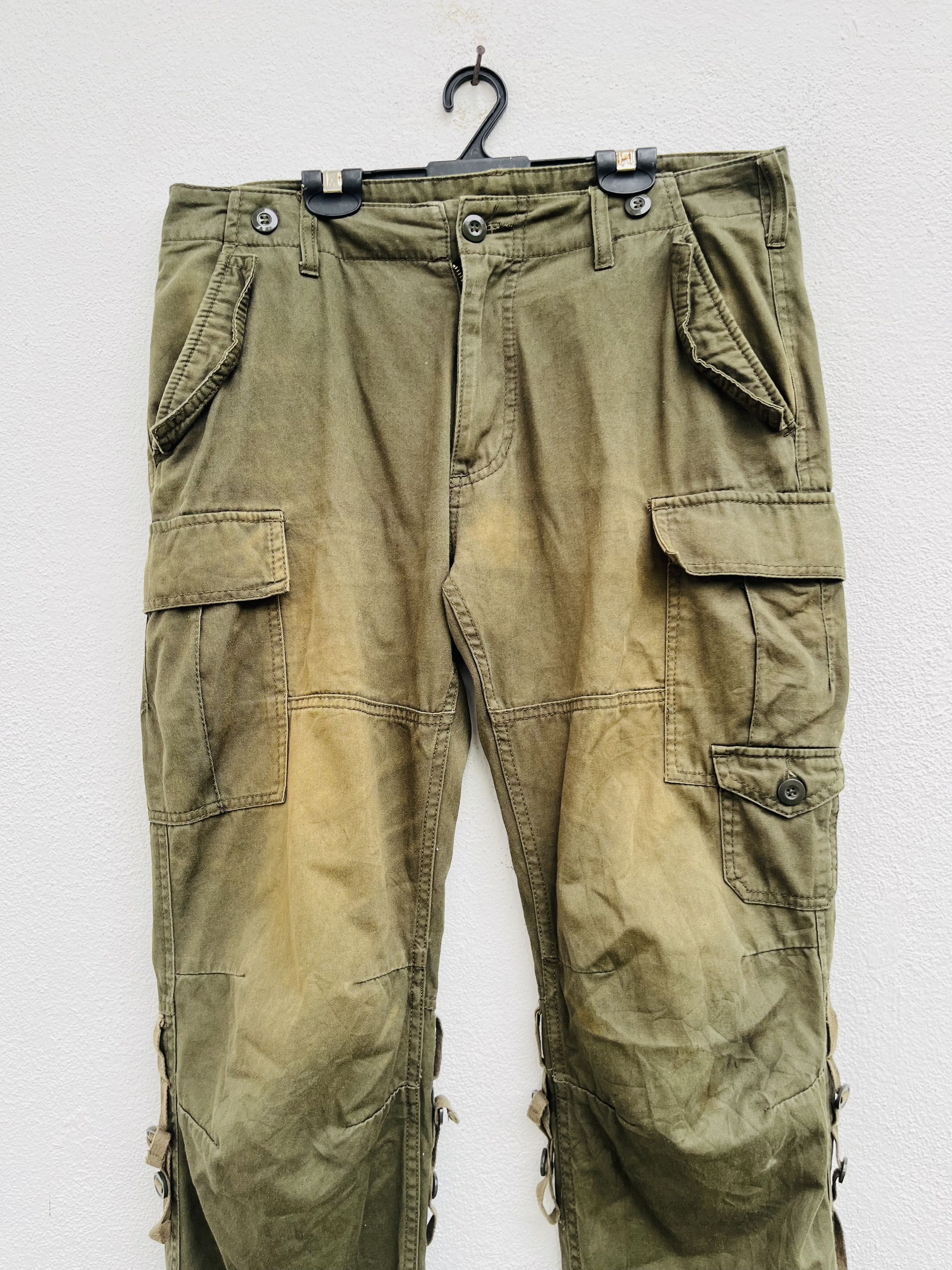 Japanese Brand Vintage Cargo Tactical Japanese Designer Fashion Style Size US 33 - 3 Thumbnail