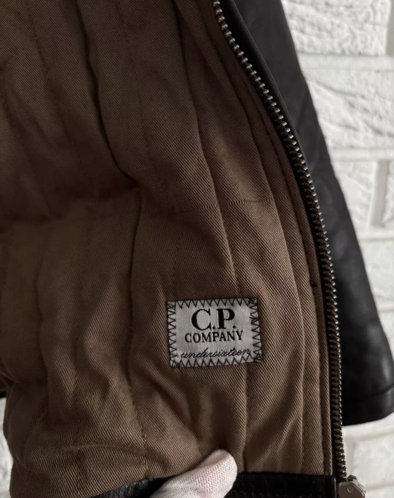 C.P. Company C.P Company Vintage Leather Jacket Archival 2007 Aut/Win Size US XXS / EU 40 - 9 Thumbnail