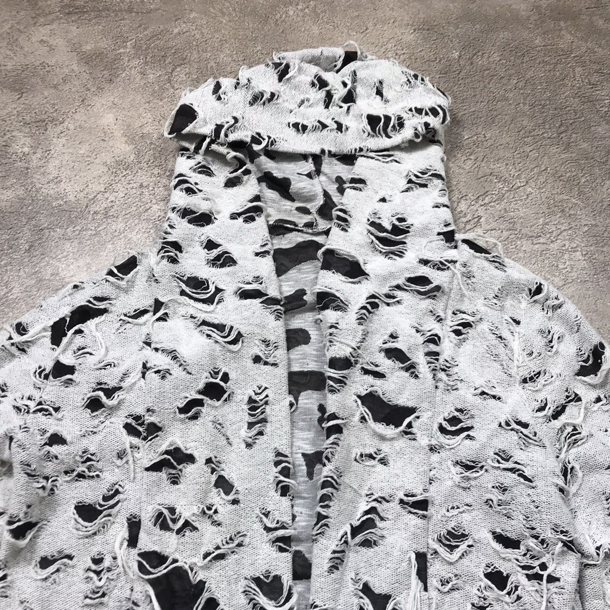 Vintage Vintage Distressed All Over Print Jacket Avant Garde Streetw Size US XL / EU 56 / 4 - 3 Thumbnail