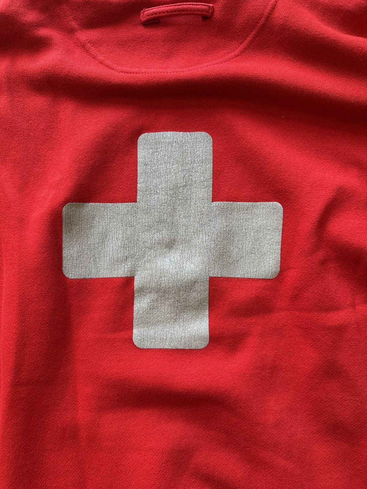 Places + Faces Places + Faces Red Reflective Hoodie Size US M / EU 48-50 / 2 - 4 Thumbnail