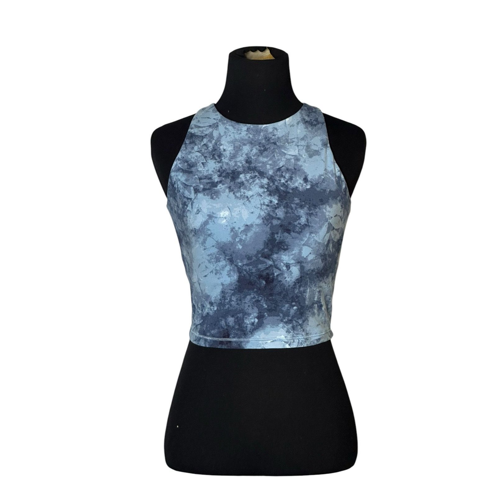 Old Navy Old navy blue tie dye active duo tank top size Small Size S / US 4 / IT 40 - 1 Thumbnail
