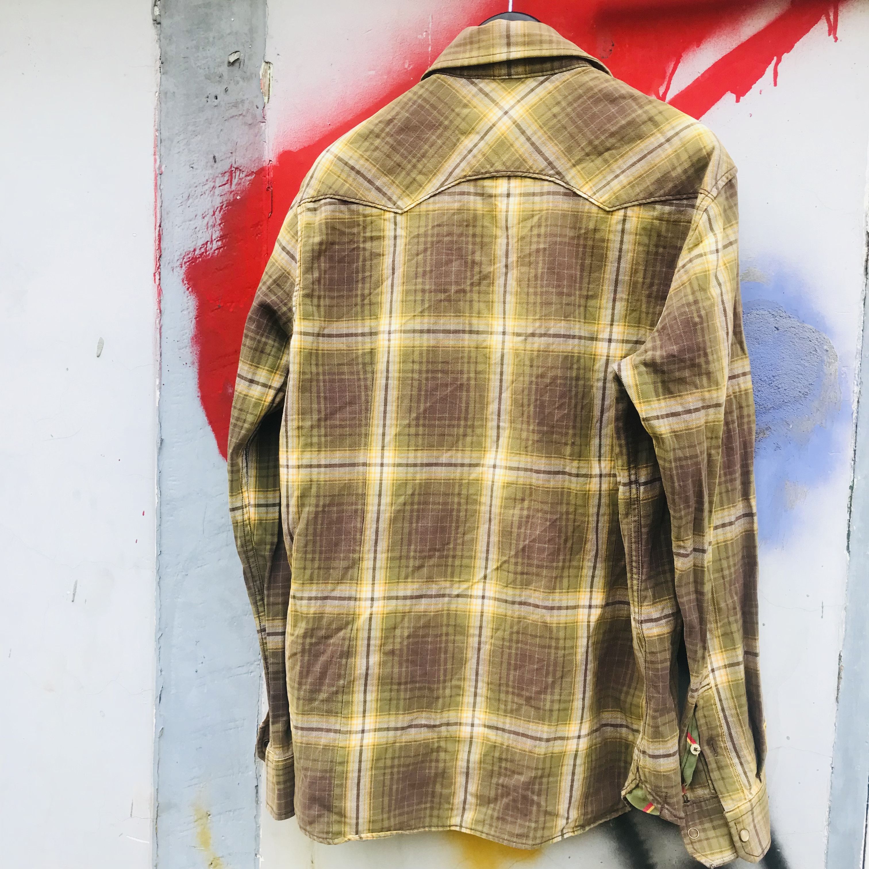 Vintage Vintage Plory Coastal Flannel Shirt Size US S / EU 44-46 / 1 - 9 Thumbnail