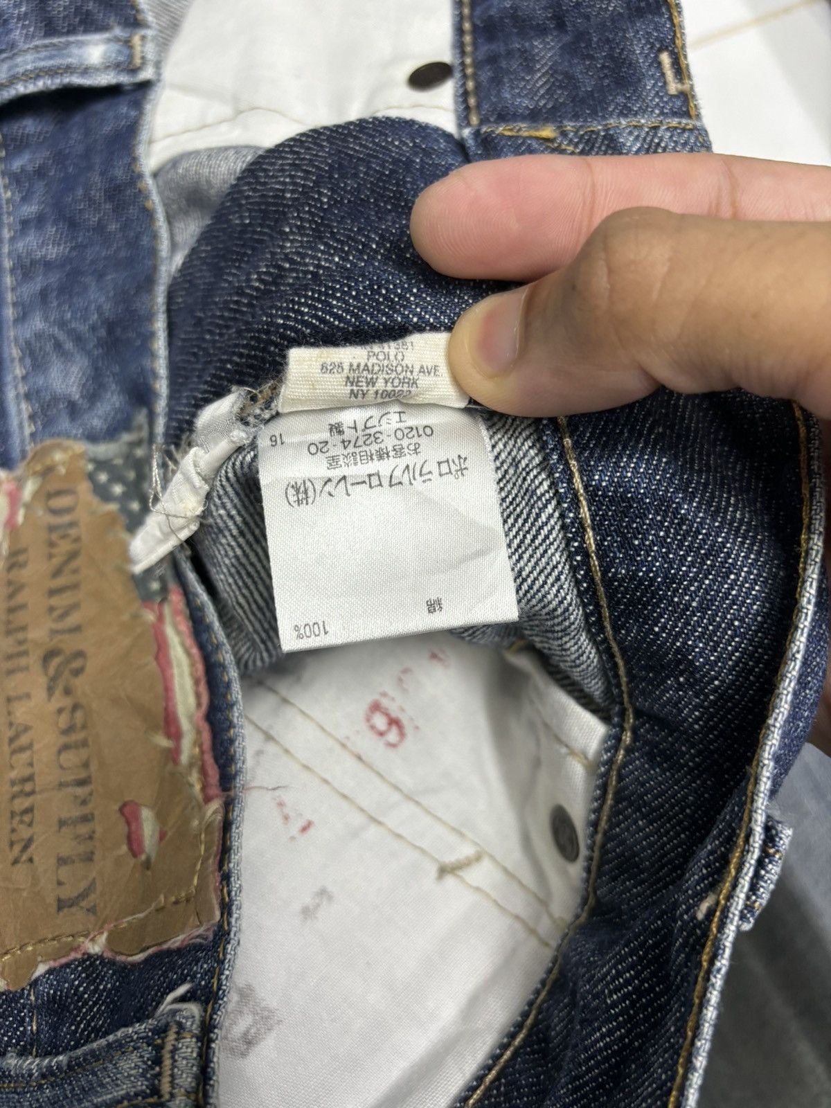 Denim & Supply Ralph Lauren × Vintage Denim And Supply Ralph Lauren Loose Denim Jeans Size US 34 / EU 50 - 12 Thumbnail
