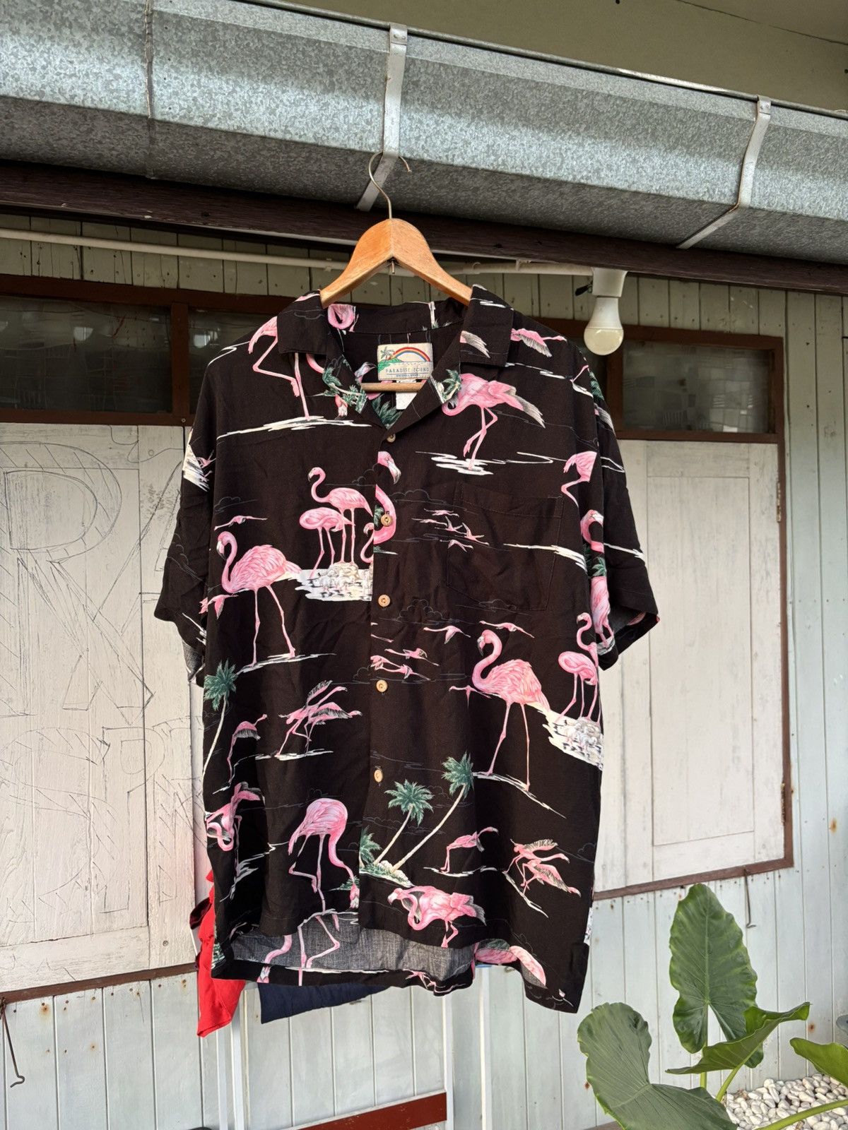 Paradise Found Flamingo paradise found Hawaii shirt Size US XL / EU 56 / 4 - 1 Thumbnail