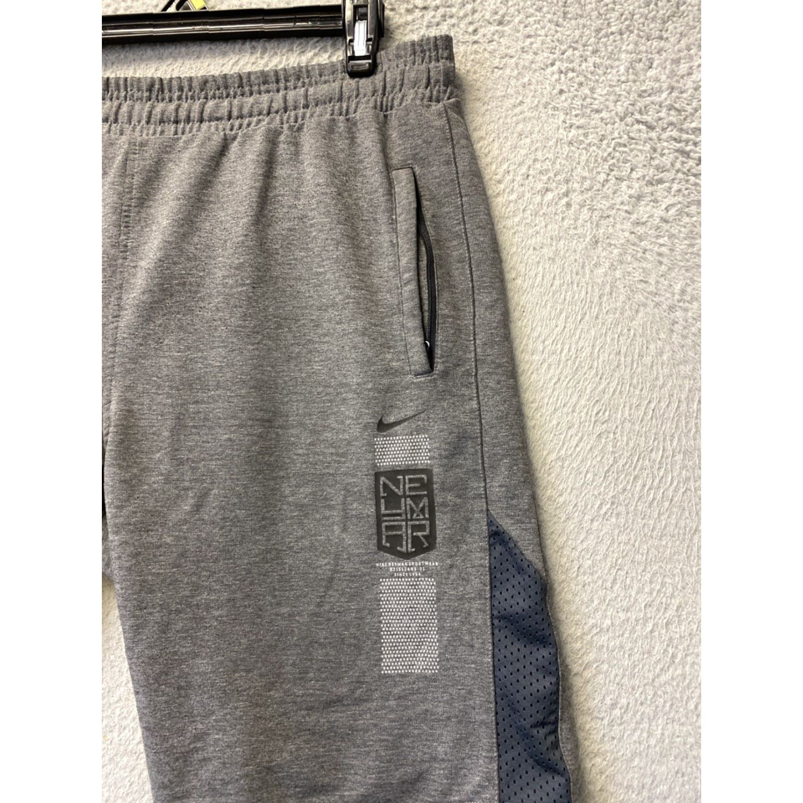 Nike Nike Basketball Shorts Dri-Fit Gray Black Men's XL /143-13 Size US 36 / EU 52 - 2 Thumbnail
