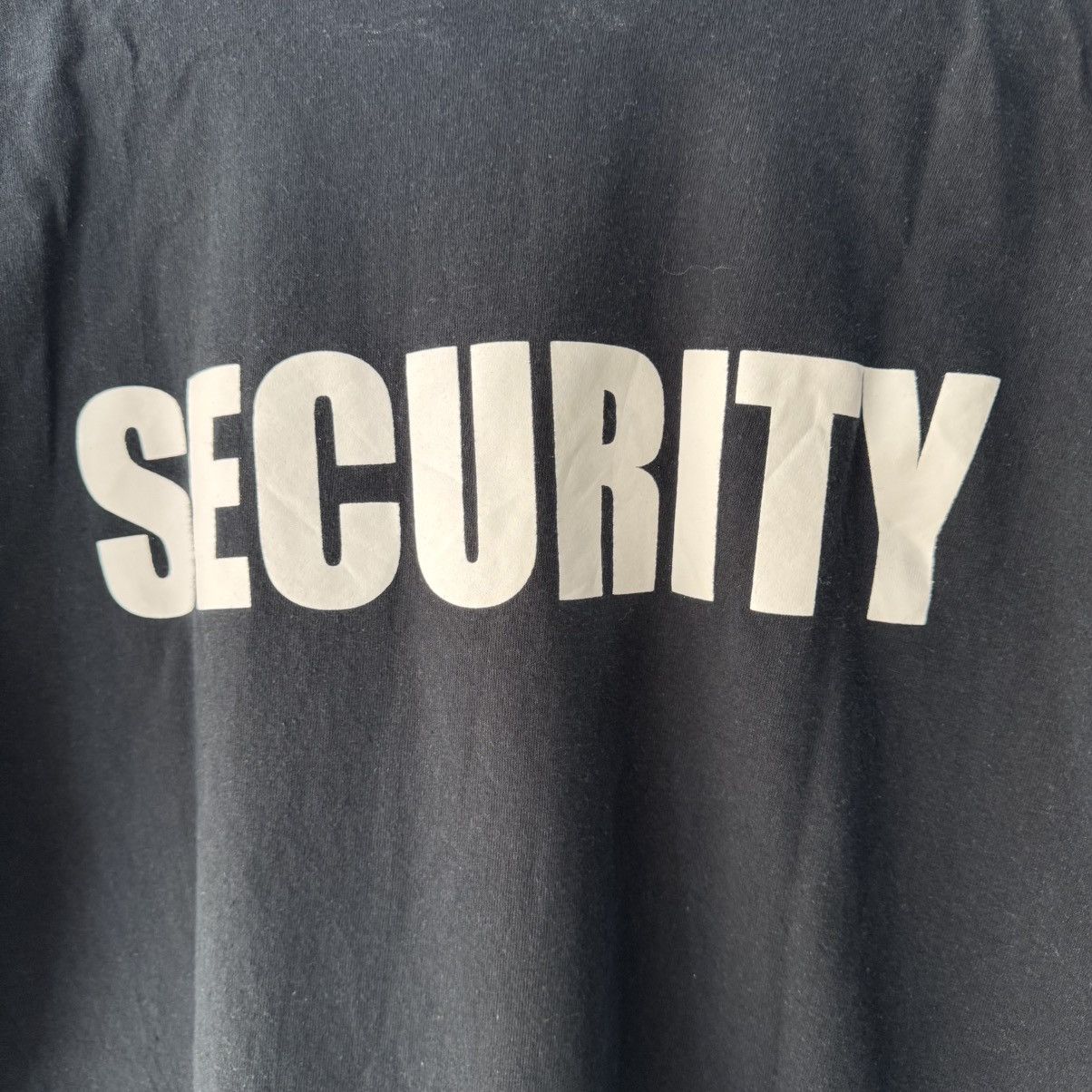 Vintage Security Tee Size US XL / EU 56 / 4 - 3 Thumbnail