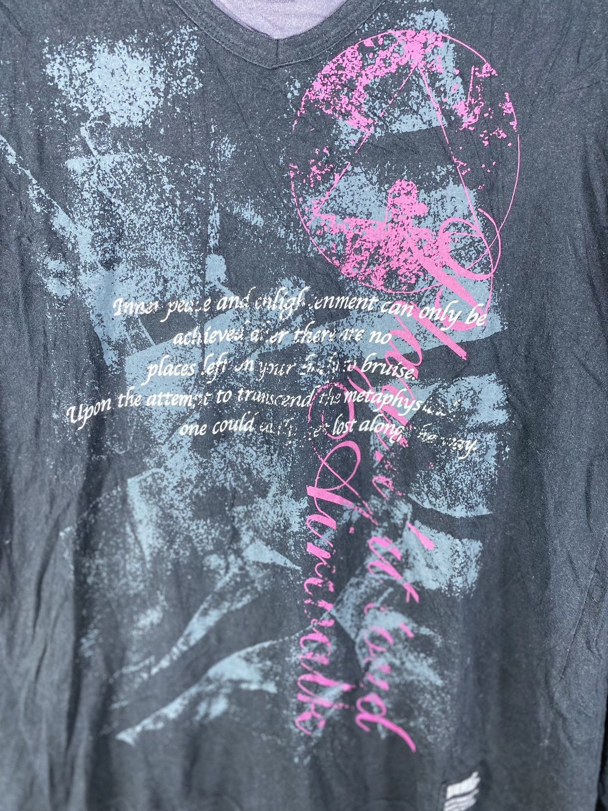 20471120 × Beauty Beast × Japanese Brand Airwalk double layer poem longsleeve ifsixwasnine style Size US XL / EU 56 / 4 - 2 Thumbnail
