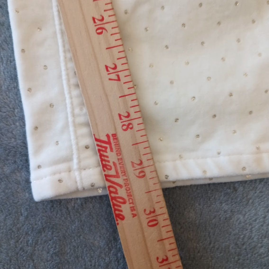 Talbots VINTAGE Talbots Velveteen Pants Womens Size 12 Beige Polka Dot Straight Leg Chino 33x29 Size 34" / US 12 / IT 48 - 4 Thumbnail