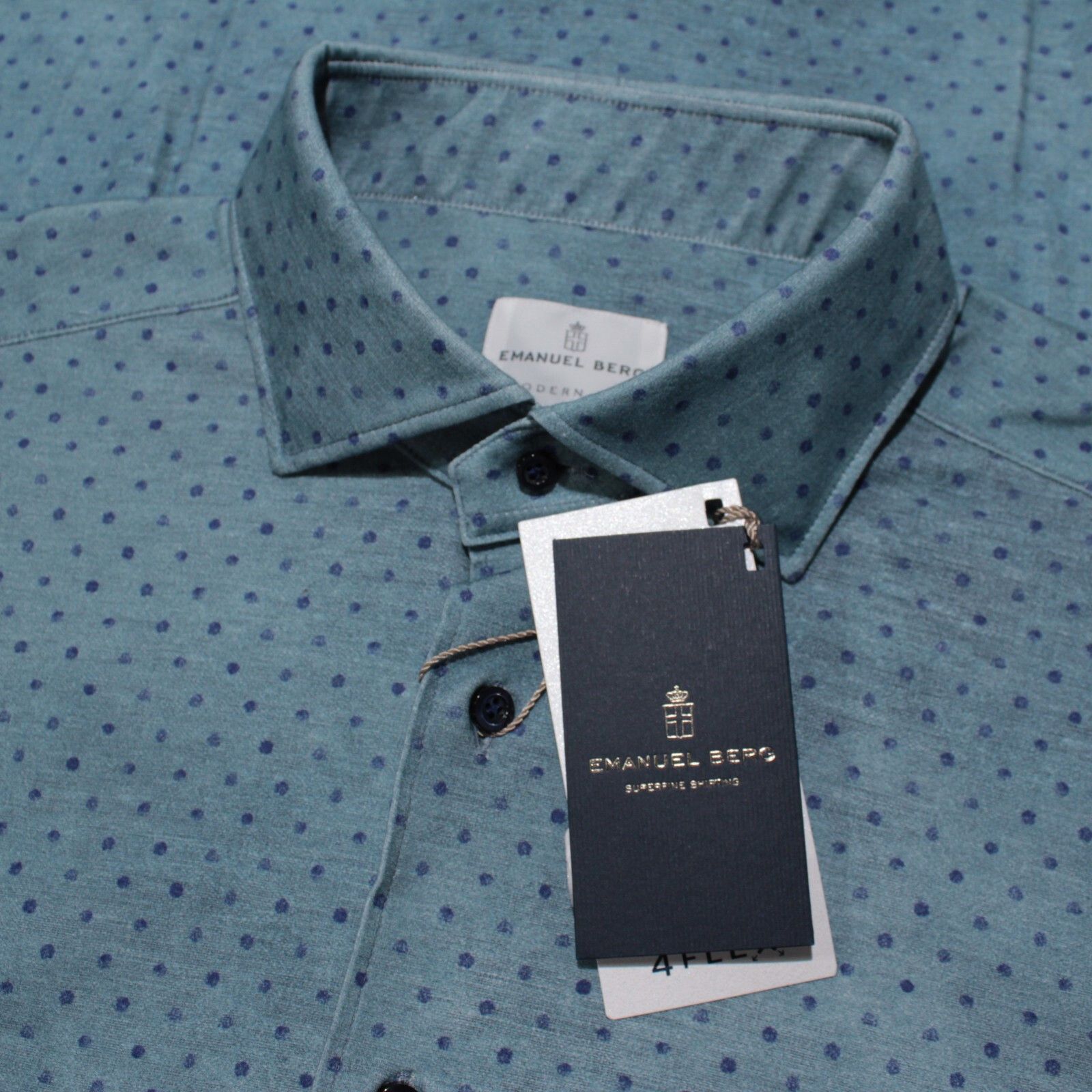 Other Emanuel Berg New with tags Shirt Size L US In Blue Size US L / EU 52-54 / 3 - 1 Thumbnail