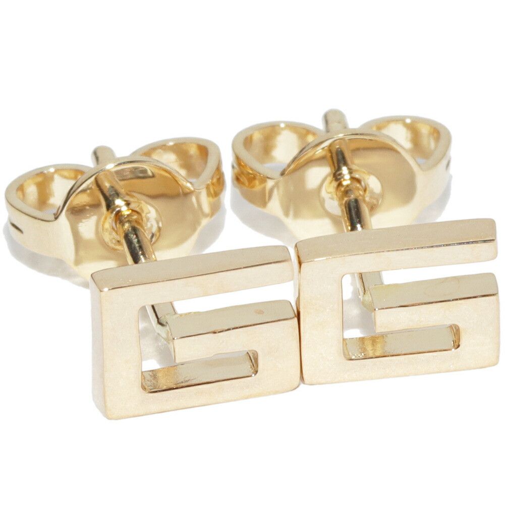 Gucci Gucci Gucci G Logo Au750 Earrings Metal Earrings DUTY FREE for USA Size ONE SIZE - 1 Thumbnail