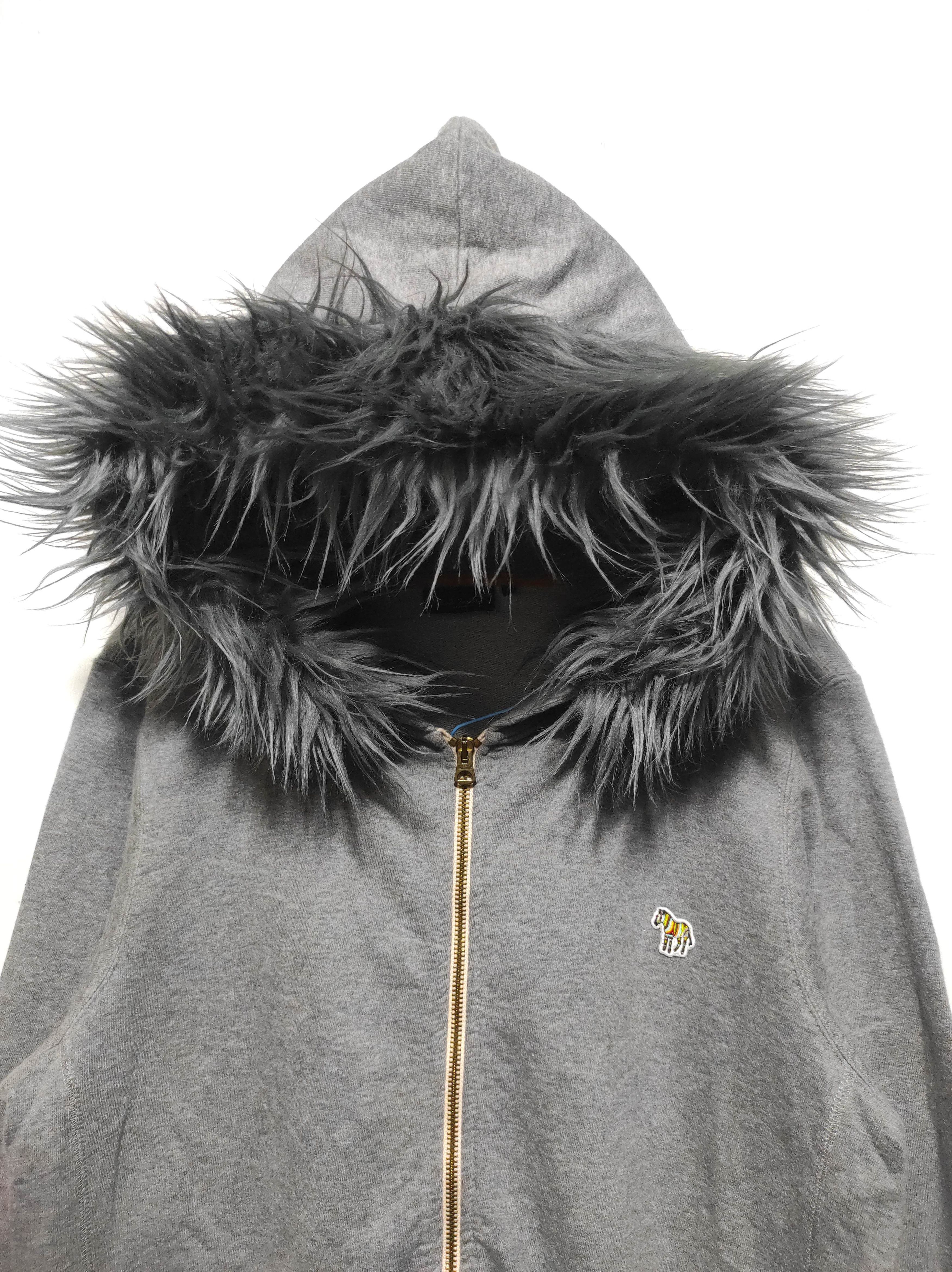 Paul Smith Paul Smith Jeans Zip Fur Hoodie LGB IfSixWasNine style Size US L / EU 52-54 / 3 - 3 Thumbnail