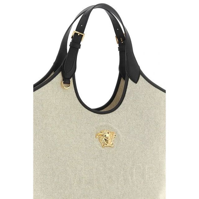 Versace VERSACE La Medusa Medium Natural Top Handle Bag New And Auth Size ONE SIZE - 3 Thumbnail