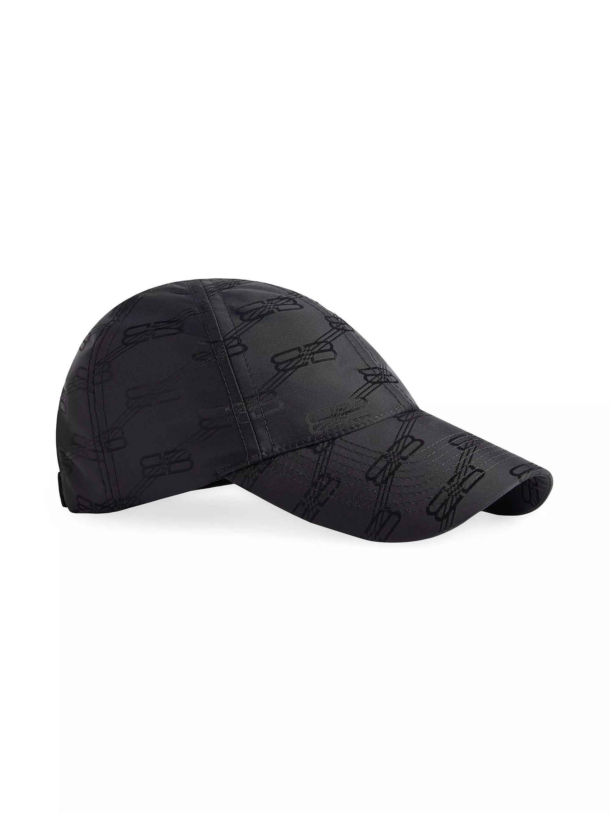 Balenciaga o1srvl11e0425 Size: L / BB Monogram Hat / Cap in Black Size ONE SIZE - 2 Thumbnail