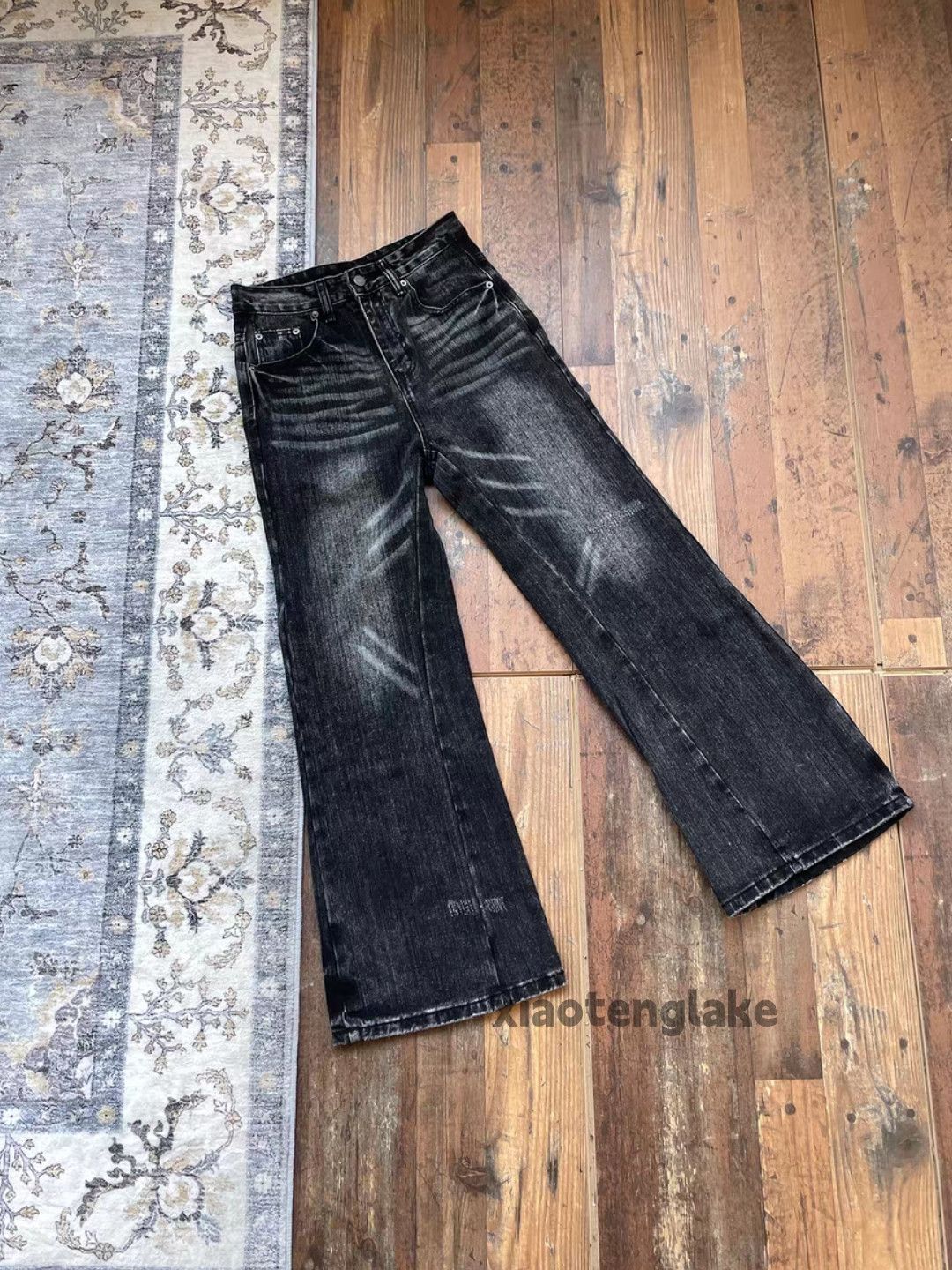 Jean ltx vintage washed faded cleanfit punk grunge jeans Size US 33 - 6 Thumbnail