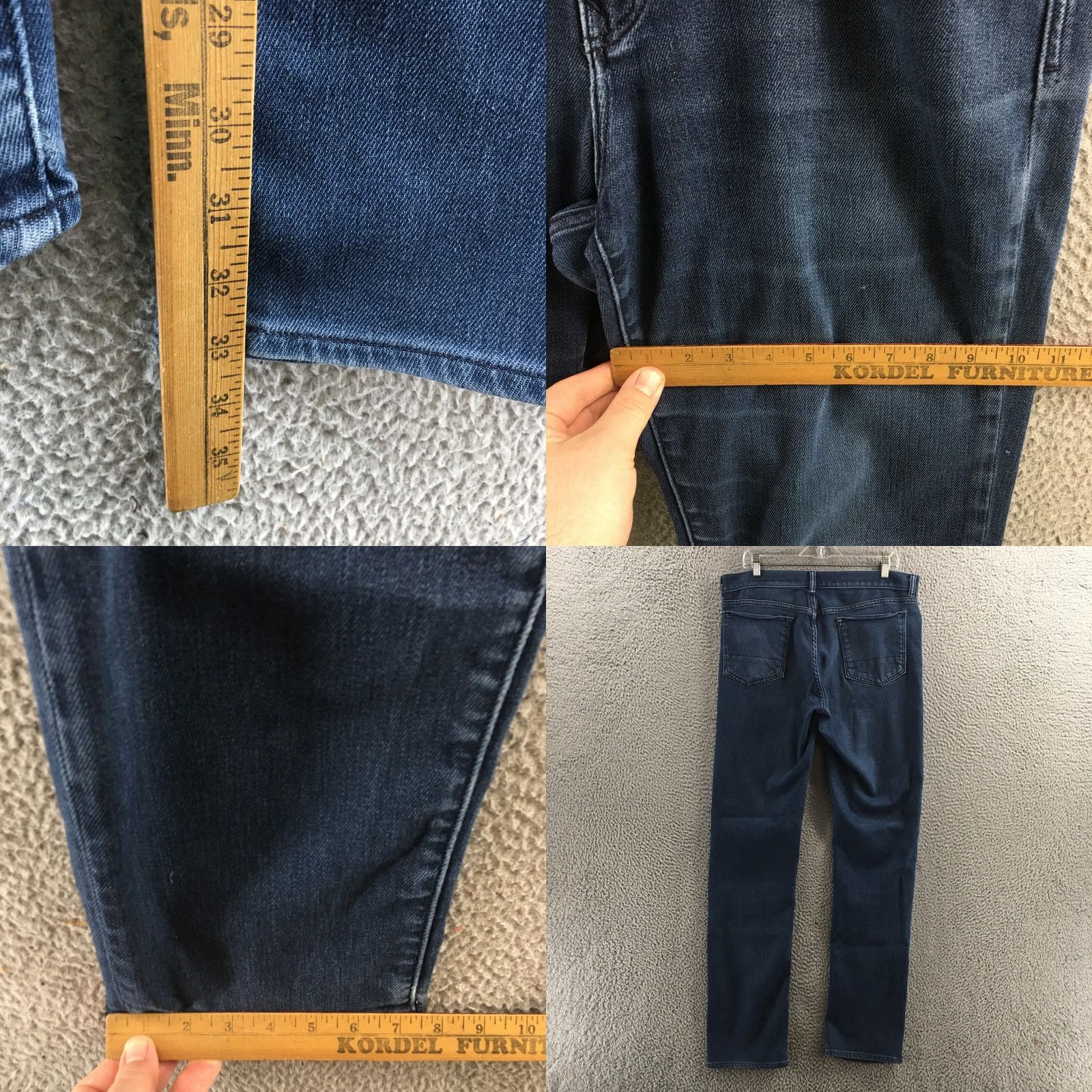 Banana Republic Banana Republic Jeans Mens 36x36 Straight Denim Blue 5-Pocket Regular Slim Jeans, Banana Republic The Traveler, 36x33 Inseam 33 Size US 36 / EU 52 - 8 Thumbnail