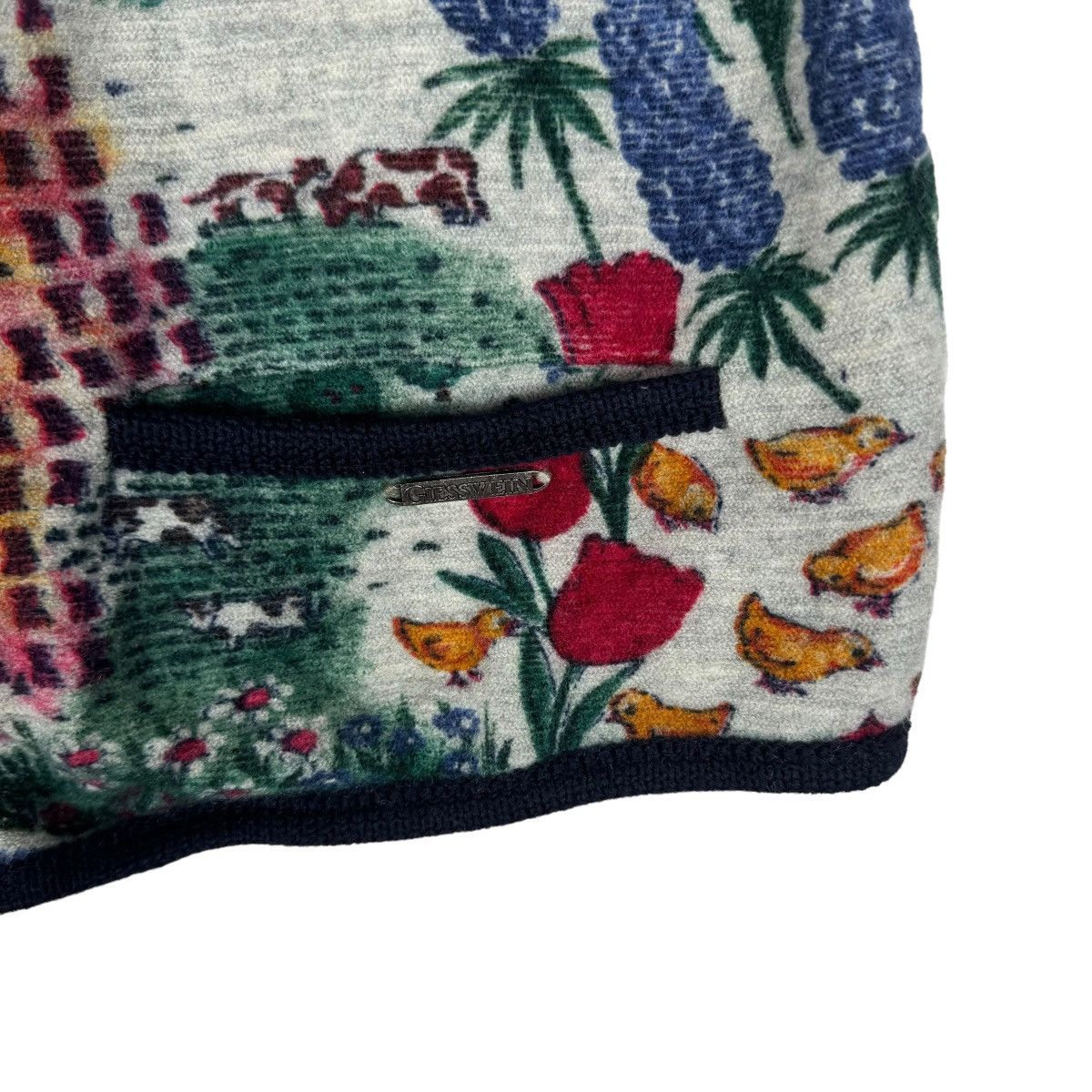 Art Comes First × GIESSWEIN ❄️GIESSWEIN AUSTRIA FLORAL ART VEST Size L / US 10 / IT 46 - 5 Thumbnail