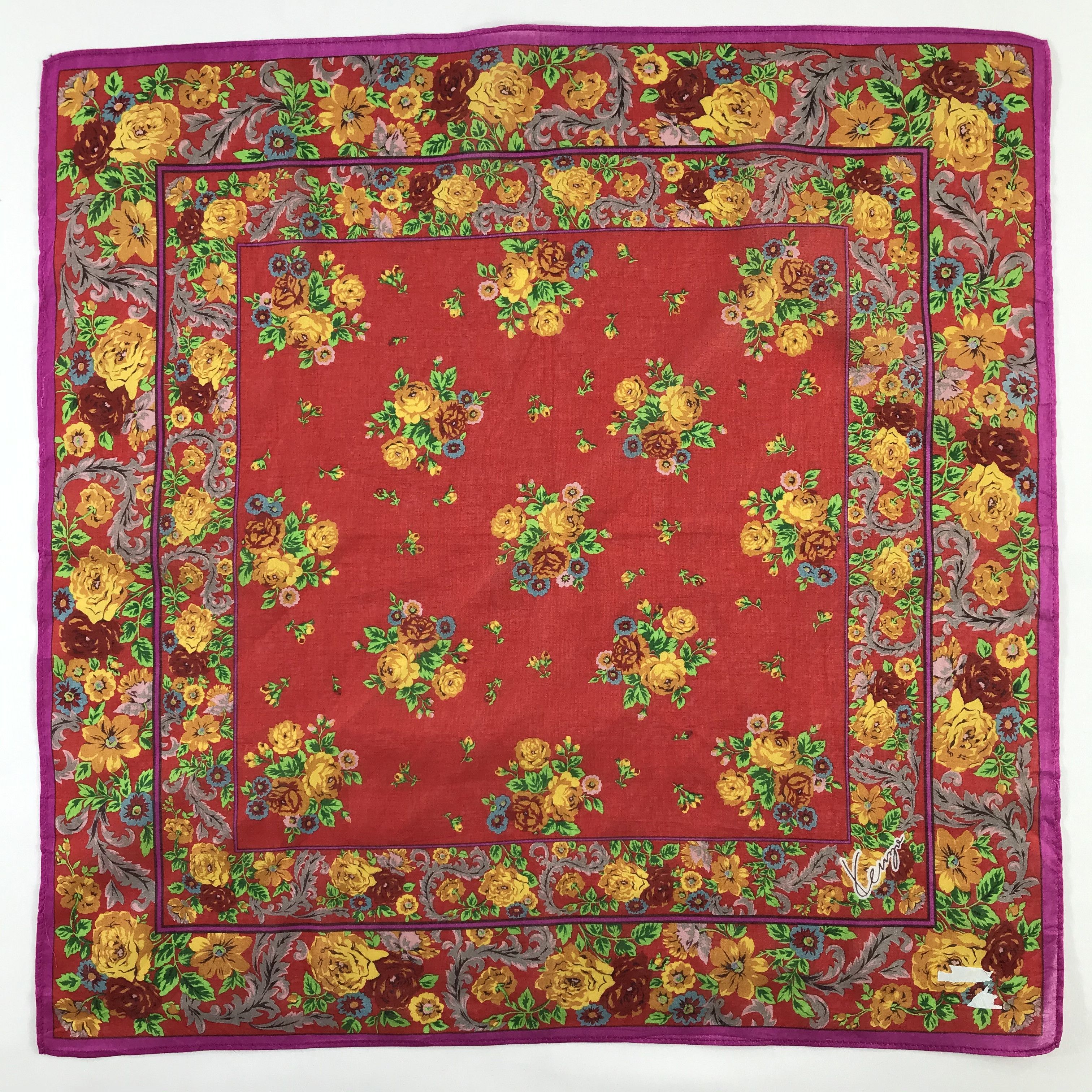 Kenzo Bandana / Handkerchief / Neckerchief - S758