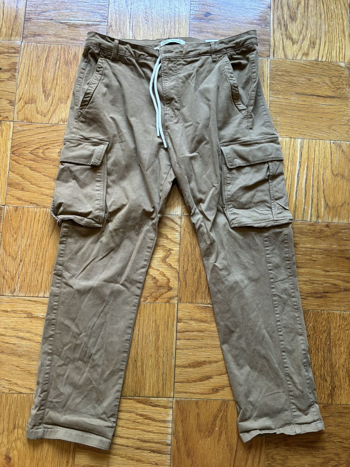 Zara Brown Cargo Pants Size US 34 / EU 50 - 1 Thumbnail