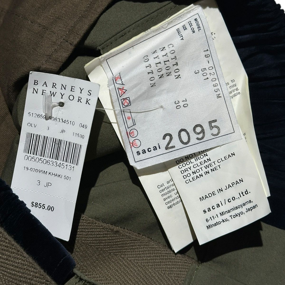 Sacai $855 Belted adjustable pant Size US 34 / EU 50 - 3 Thumbnail