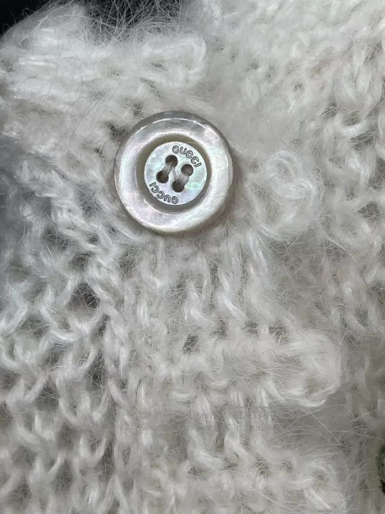 Gucci Gucci Mahai Hair Little Daisy Brooch Cardigan coat Size XS / US 0-2 / IT 36-38 - 5 Thumbnail