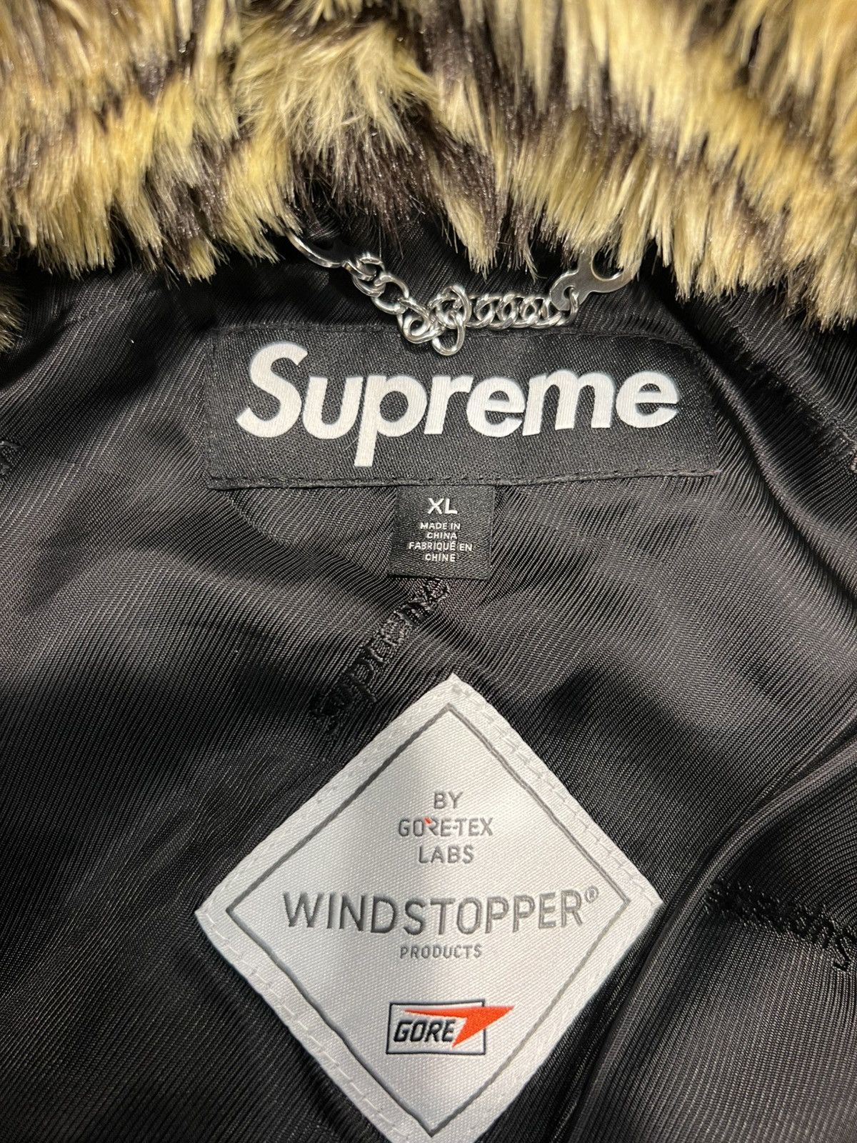 Supreme Faux fur wind stopper Supreme XL Size US XL / EU 56 / 4 - 5 Thumbnail
