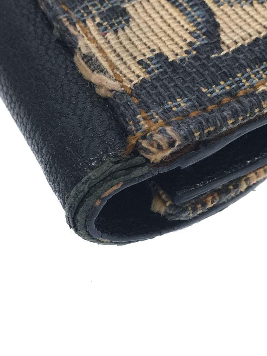 Dior Dior Monogram Leather Key Case Camel Size ONE SIZE - 6 Thumbnail