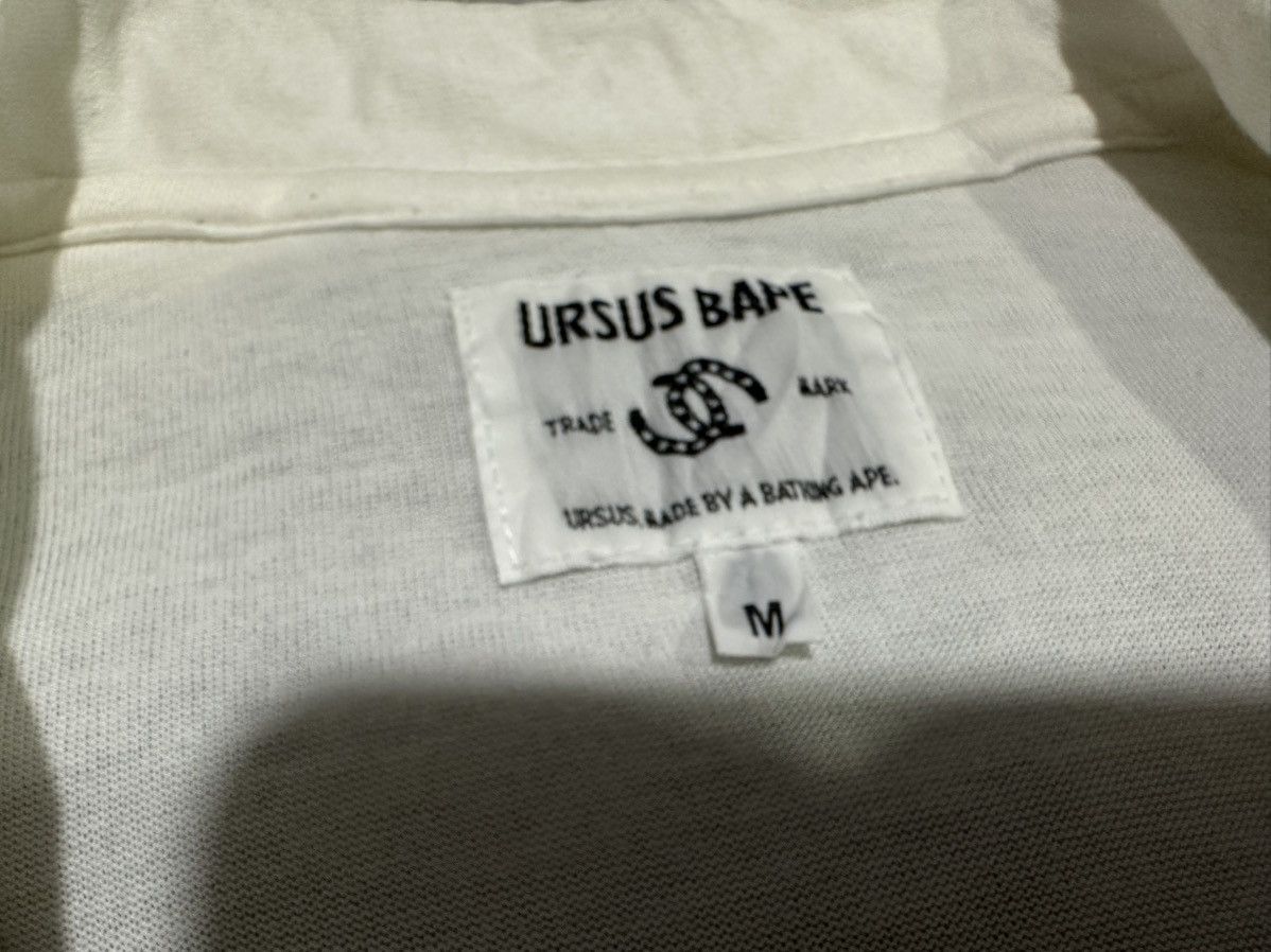 Bape 🔥Ursus Bape Polo Shirt Behind The Scene Reverse Printed Size US M / EU 48-50 / 2 - 7 Thumbnail