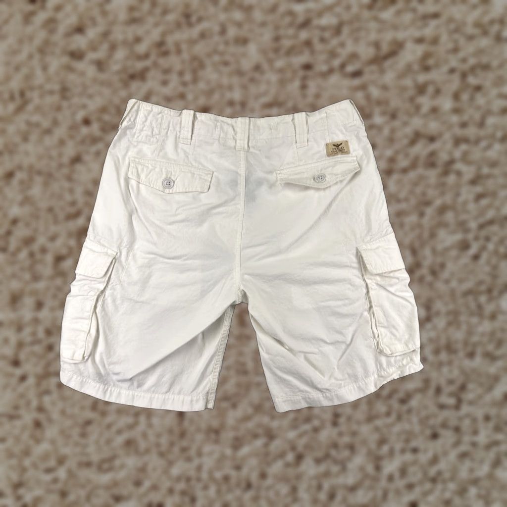 Polo Ralph Lauren Shorts Men Polo Ralph Lauren Shorts White 32 Canvas Drill 100% Cotton
